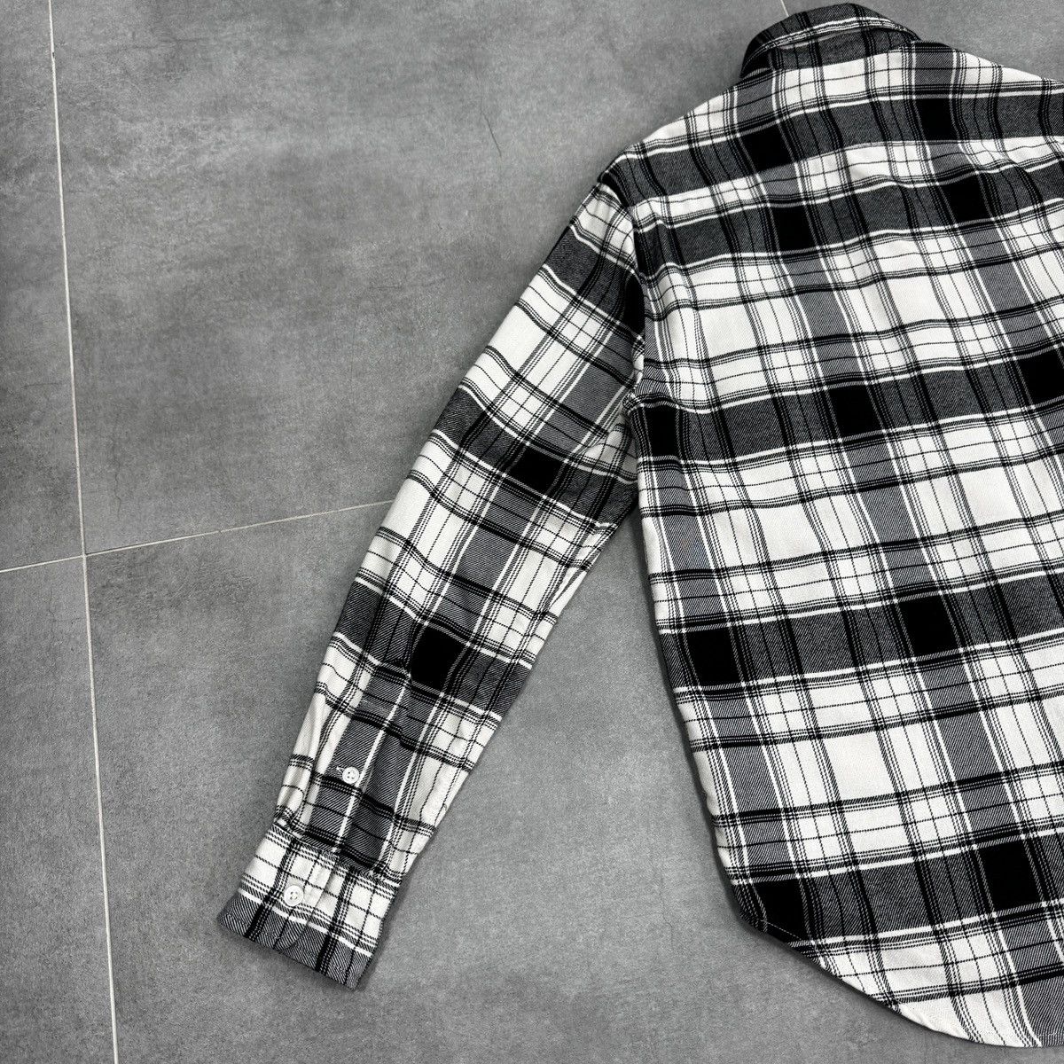 Polo Ralph Lauren Polo Ralph Lauren Plaid Long Sleeve Logo Women Flannel Shirt Size S / US 4 / IT 40 - 16 Thumbnail