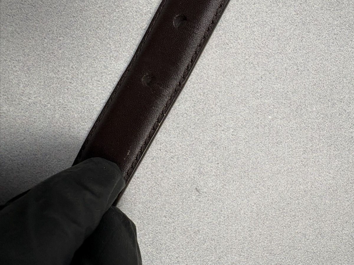 Polo Ralph Lauren Polo Ralph Lauren Brown Leather Belt Slim Classic Buckle Size ONE SIZE - 11 Thumbnail