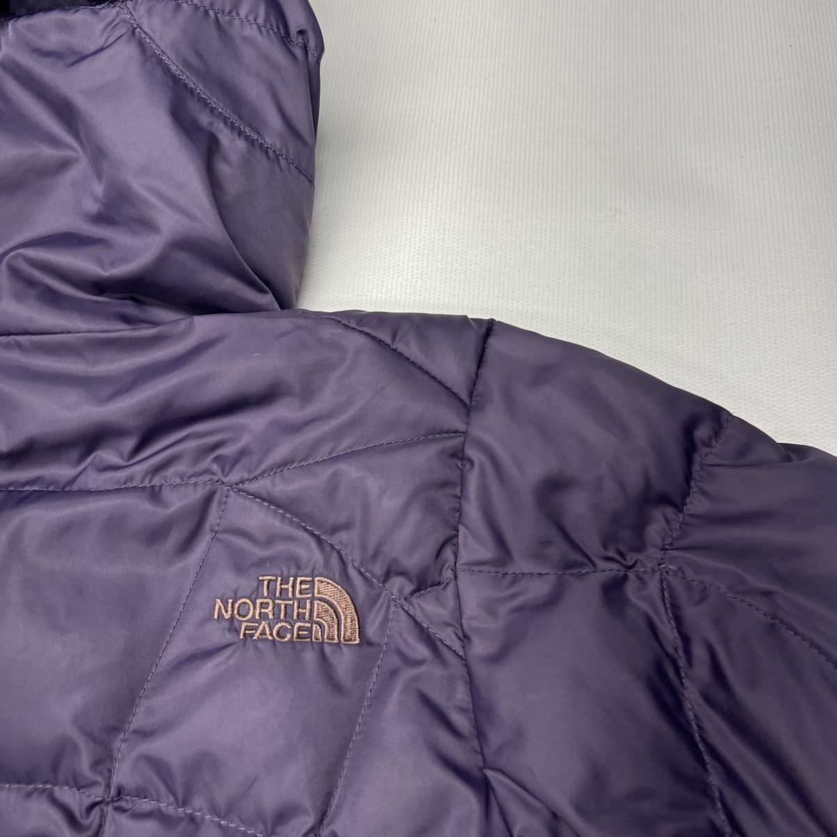 The North Face The North Face Down Jacket 600 Full Puffer Purple Plum Zip Size XS / US 0-2 / IT 36-38 - 18 Thumbnail