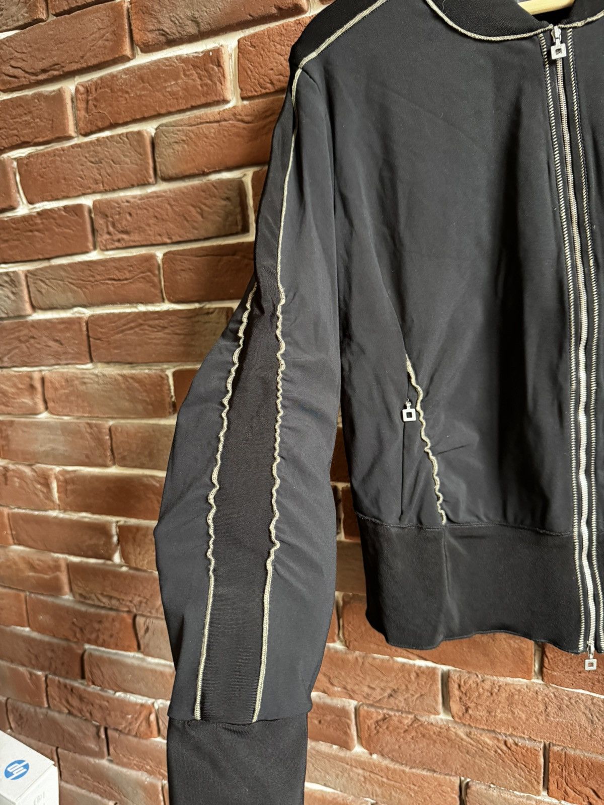 Marithe + Francois Girbaud Vintage Marithe Francois Girbaud Nylon Light Bomber Jacket Size L / US 10 / IT 46 - 5 Thumbnail