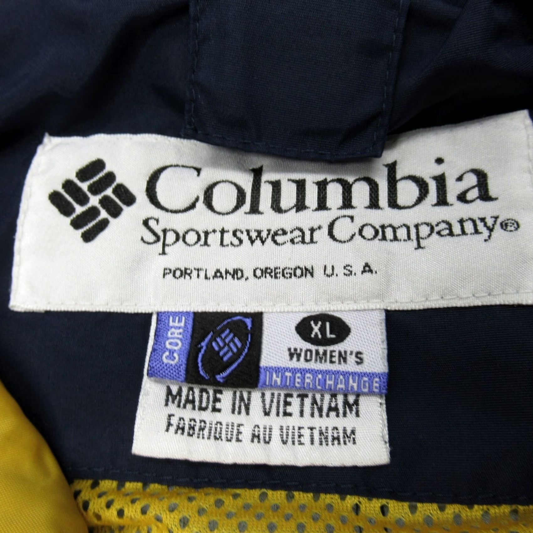 Vintage VINTAGE Columbia Jacket Womens XL Yellow Blue Interchange Hooded 3 in 1 Shell Size XL / US 12-14 / IT 48-50 - 4 Thumbnail
