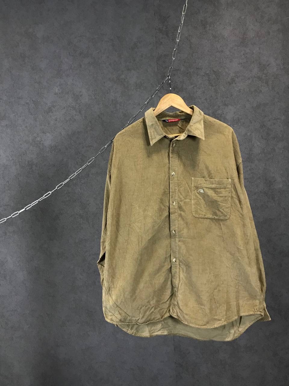 Quiksilver Quiksilver vintage outdoor flannel velvet shirt Size US XL / EU 56 / 4 - 1 Thumbnail