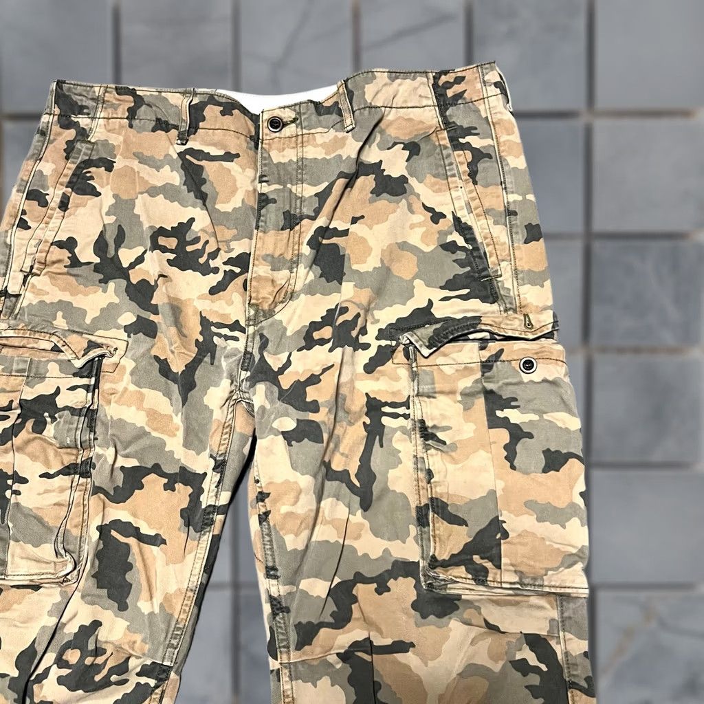 Levi's Levi's Cargo Pants Mens 38 x 30 Camp Straight Twill Utility Hiking Outdoor Mens Regular 38 Brown Cargo Men Size US 38 / EU 54 - 1 Thumbnail