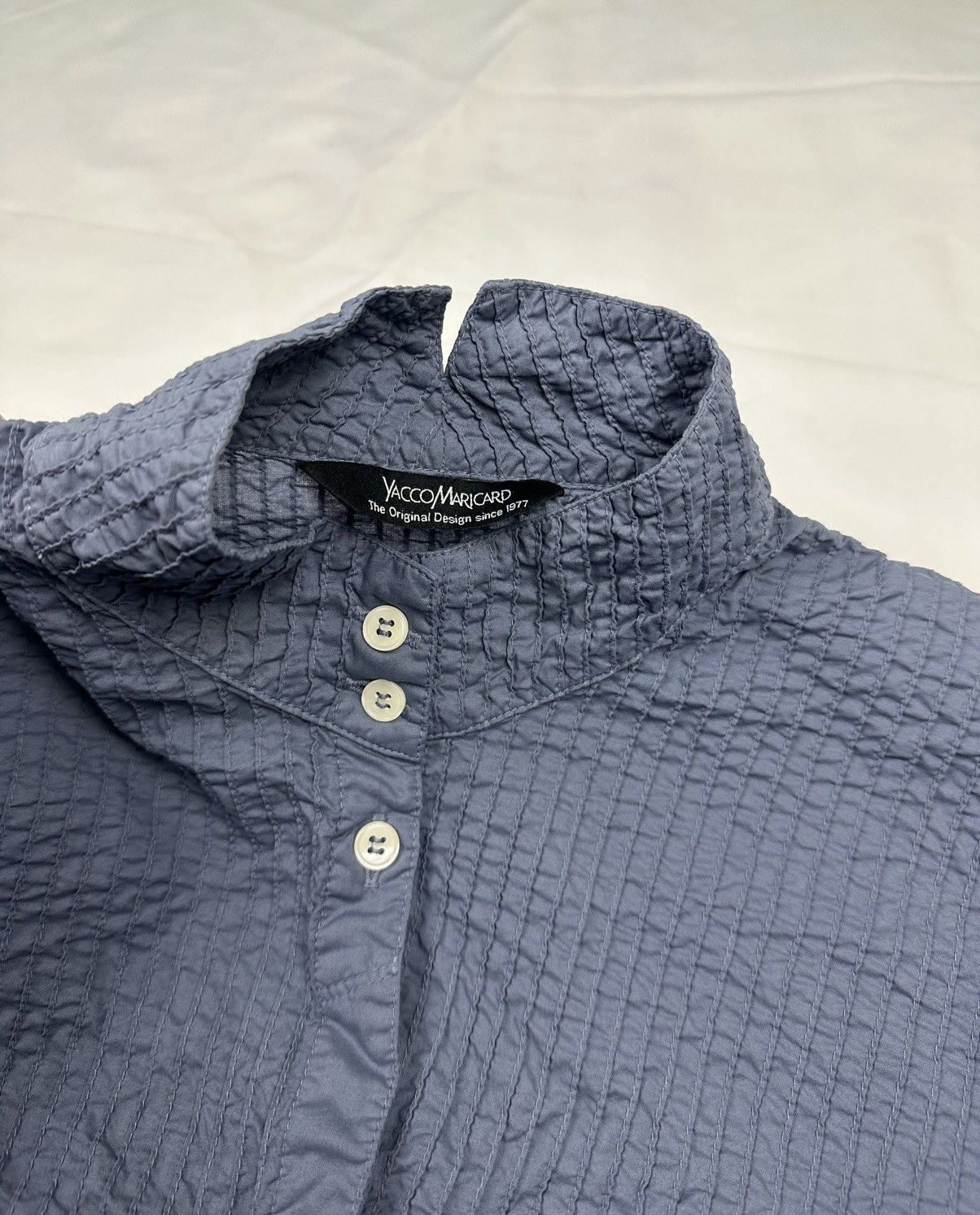 Other Yacco Maricard Shirt Asymmetric Closure Avante Garde Size 2 Size XS / US 0-2 / IT 36-38 - 5 Thumbnail