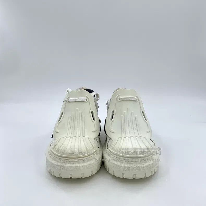 Dior Dior White low-top casual flat shell shoes Size US 6.5 / IT 36.5 - 3 Thumbnail