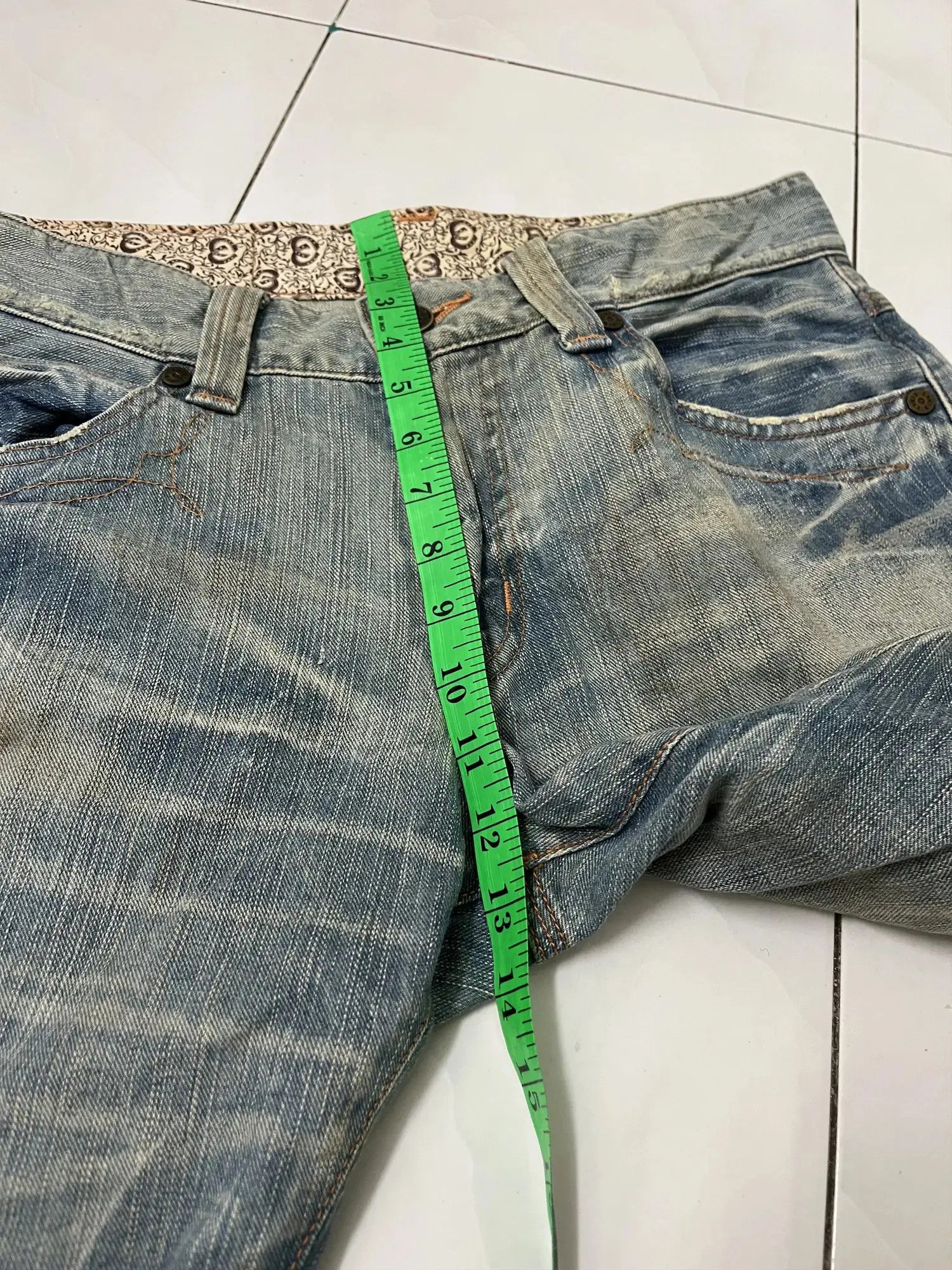 Vintage Edwin Japan Blue Trip Surfing Denim Size US 34 / EU 50 - 7 Thumbnail