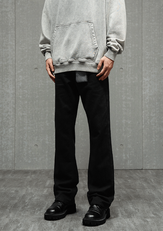Japanese Brand × Vintage American retro straight flared jeans Size US 32 / EU 48 - 2 Thumbnail