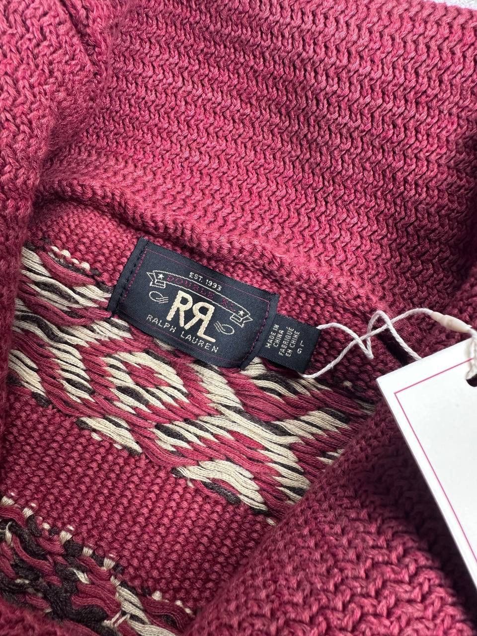 RRL Ralph Lauren NWT VINTAGE RALPH LAUREN RRL HAND KNIT AZTEC SWEATER RARE Size US L / EU 52-54 / 3 - 5 Thumbnail