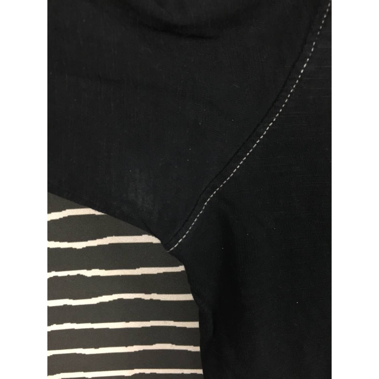Vintage Distressed Michael Brandon Split V Neck Longsleeve Tee Size US L / EU 52-54 / 3 - 5 Thumbnail