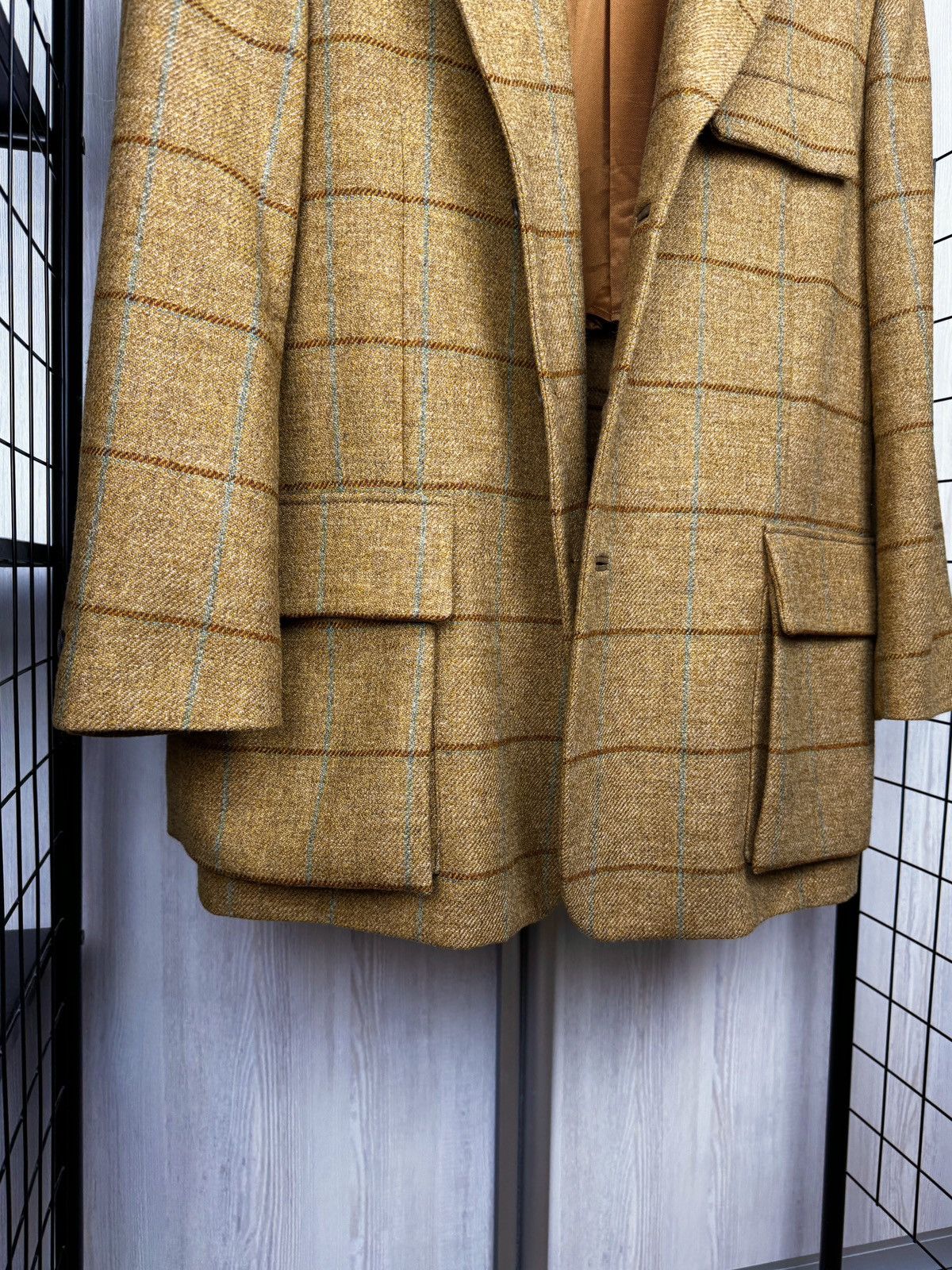 Holland & Holland Holland & Holland checkered tweed hunting blazer jacket 58 Size US XXL / EU 58 / 5 - 10 Thumbnail