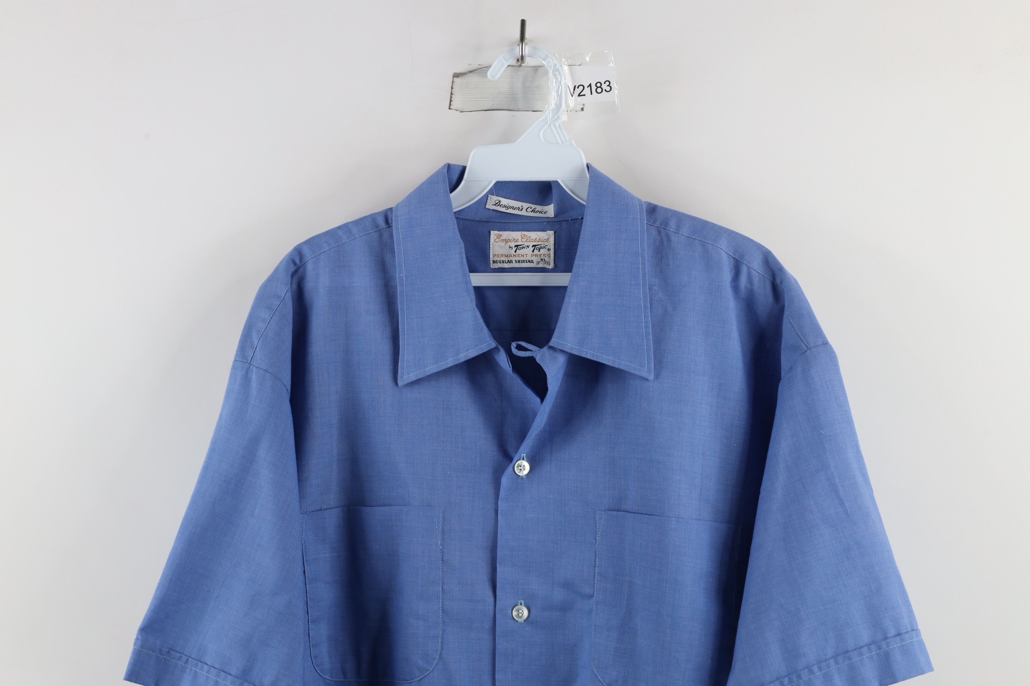 Vintage Vintage 50s 60s Streetwear Short Sleeve Button Shirt USA Size US XL / EU 56 / 4 - 2 Thumbnail