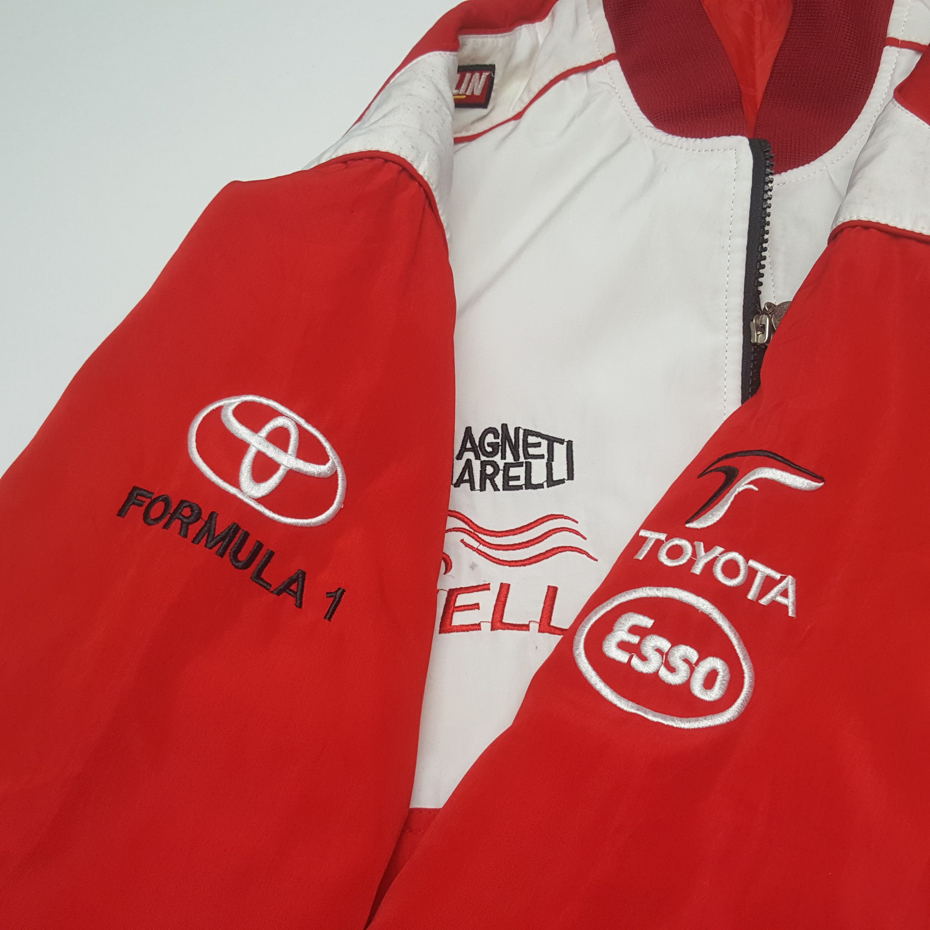 Formula 1 Vintage Toyota Michelin Racing Formula One Jacket C304N6 Size US XL / EU 56 / 4 - 8 Thumbnail