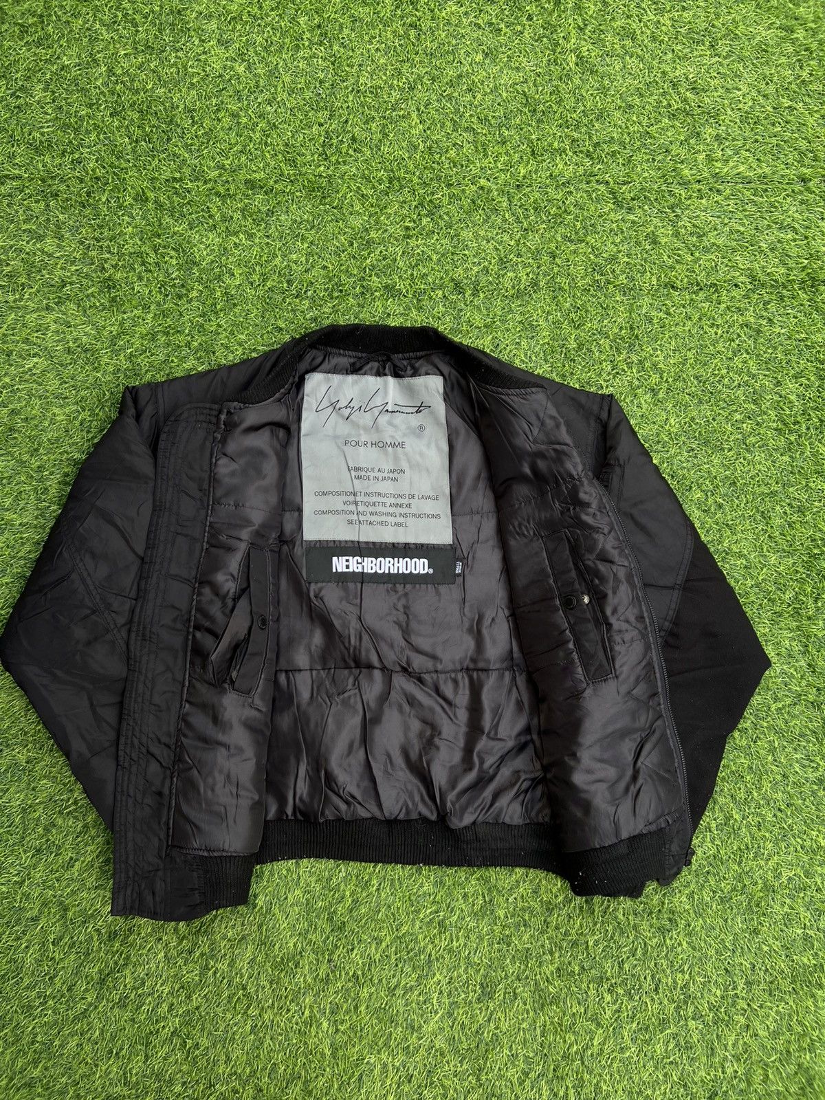 Neighborhood Neighborhood x Yohji Yamamoto MA-1 bomber Jacket Size US S / EU 44-46 / 1 - 4 Thumbnail
