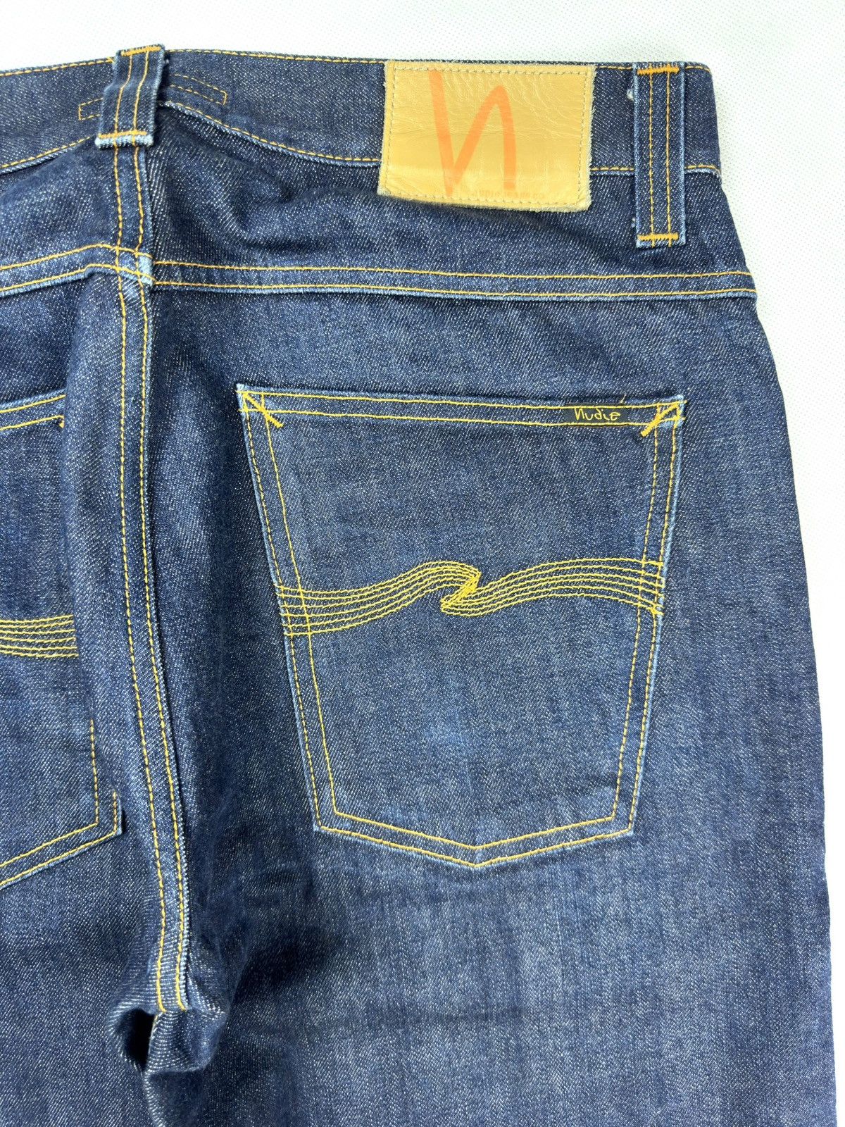 Nudie Jeans Nudie Jeans Straight Sven straight fit selvedge jeans 34x32 Size US 34 / EU 50 - 3 Thumbnail