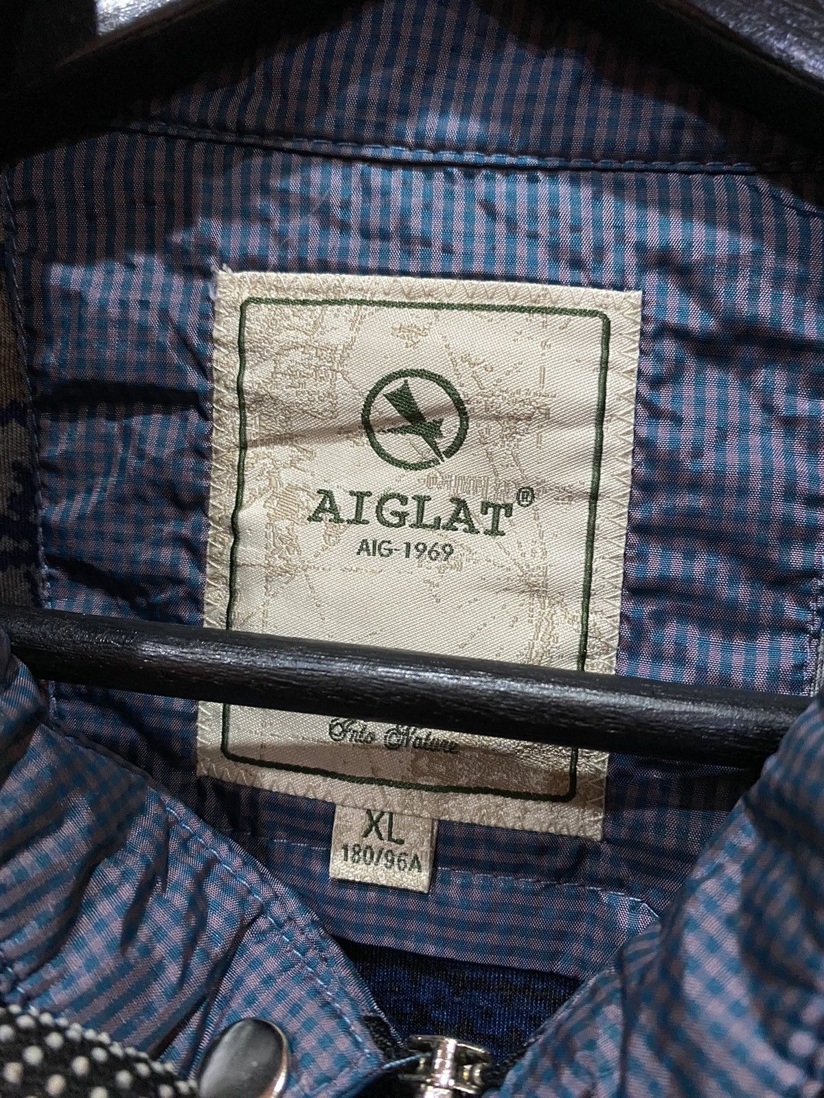 Japanese Brand Aiglat Lightweight Nylon Jacket - Modern Style Functionality Size US L / EU 52-54 / 3 - 4 Thumbnail