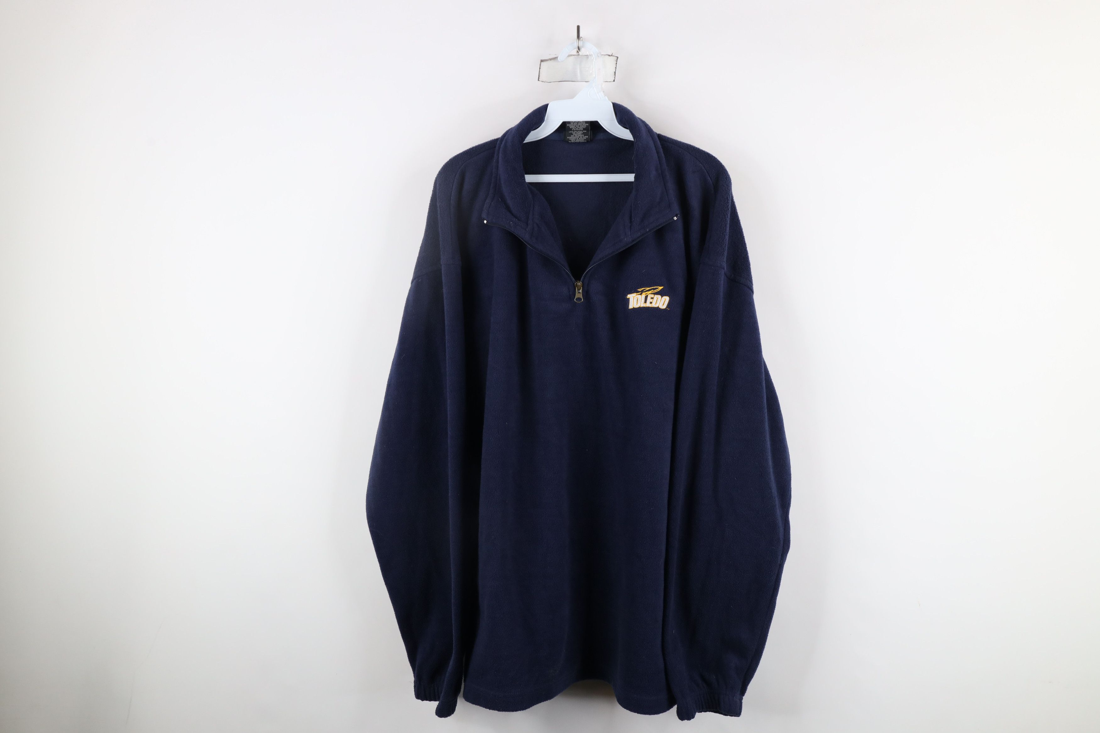Vintage Vintage 90s University of Toledo Fleece Pullover Sweater Size US XL / EU 56 / 4 - 1 Thumbnail