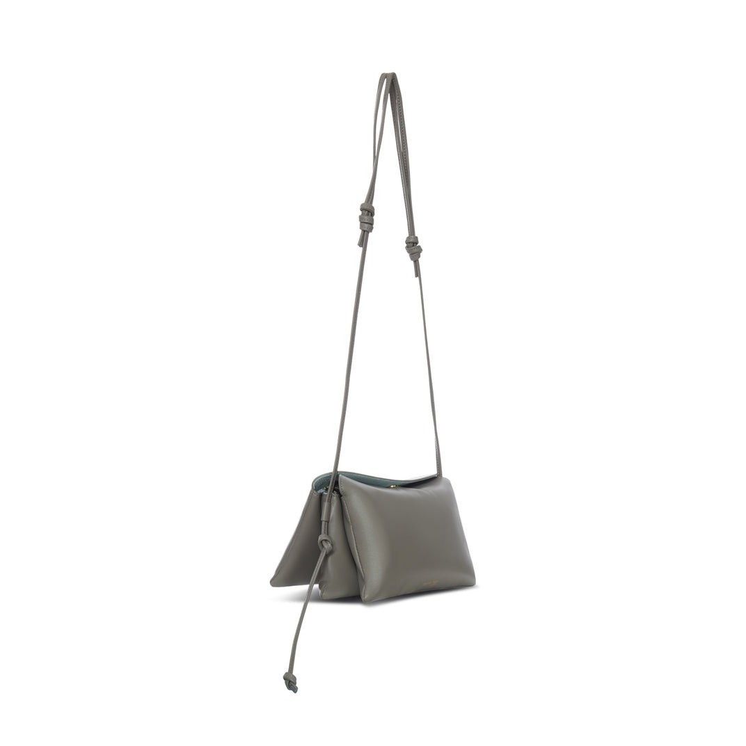 Celine CELINE Trio Flap $1650 Light Graphite Shoulder Bag New Size ONE SIZE - 2 Thumbnail