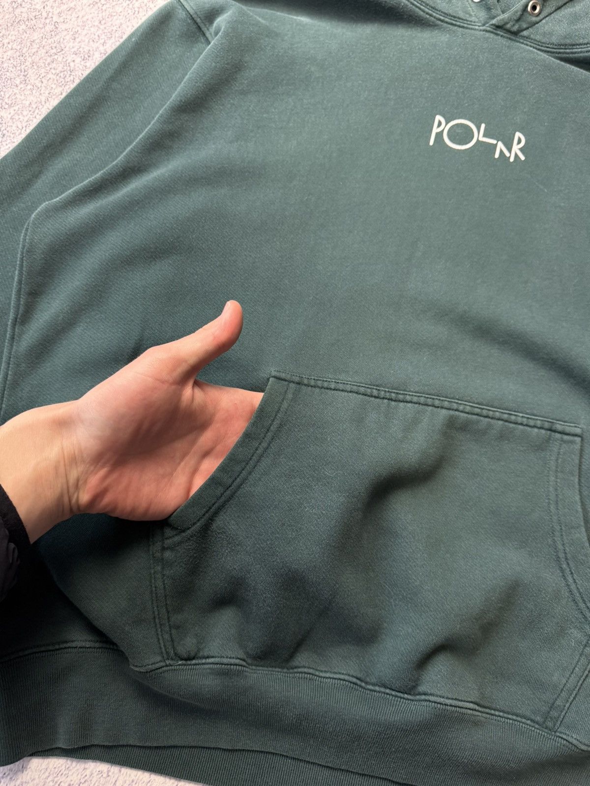 Polar Skate Co. Polar Skate Co Logo Grey Hoodie Size M Size US M / EU 48-50 / 2 - 7 Thumbnail