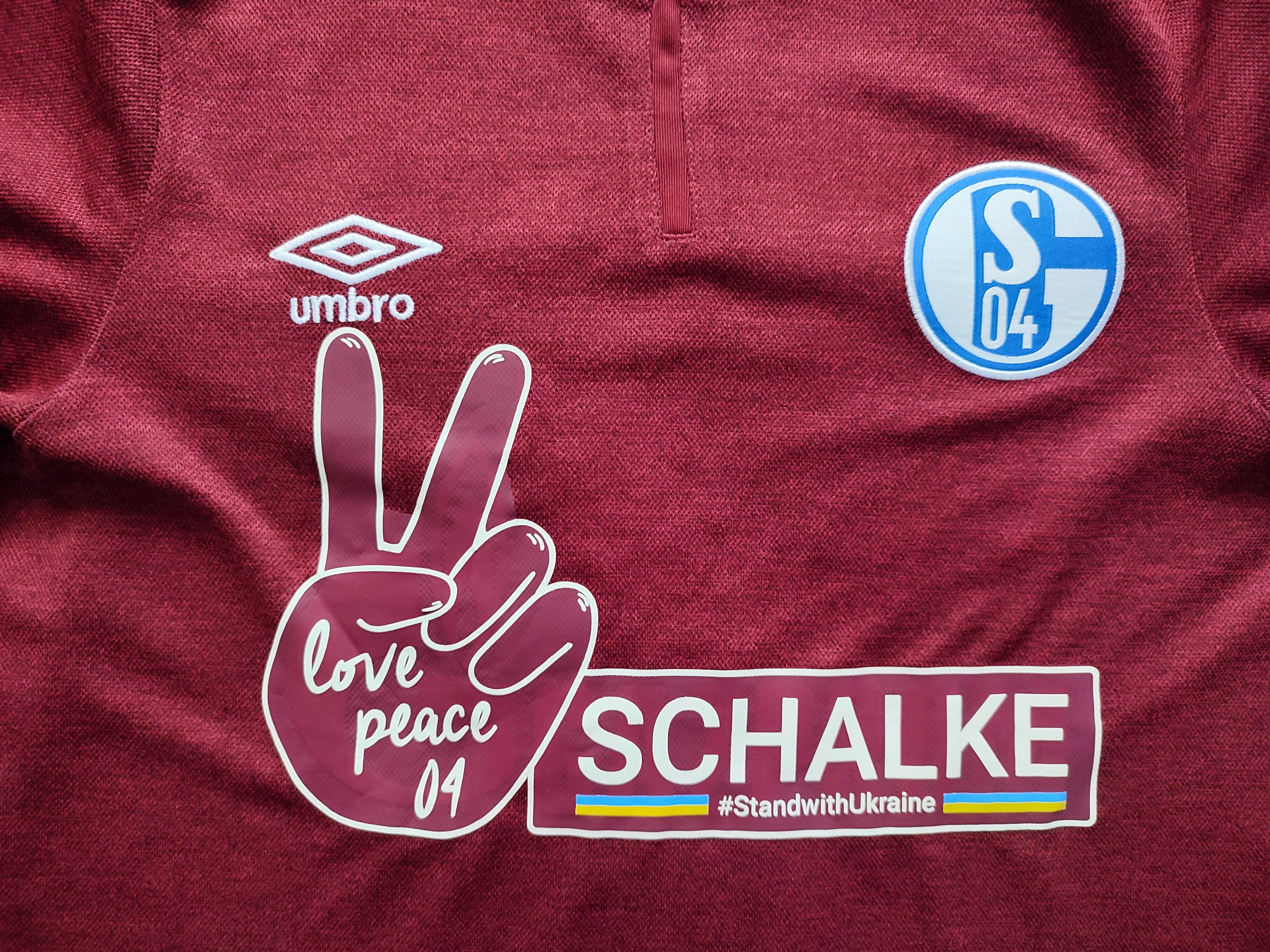 Umbro Schalke 04 Umbro Kit Football Jersey #Stand With Ukraine Size US S / EU 44-46 / 1 - 6 Thumbnail