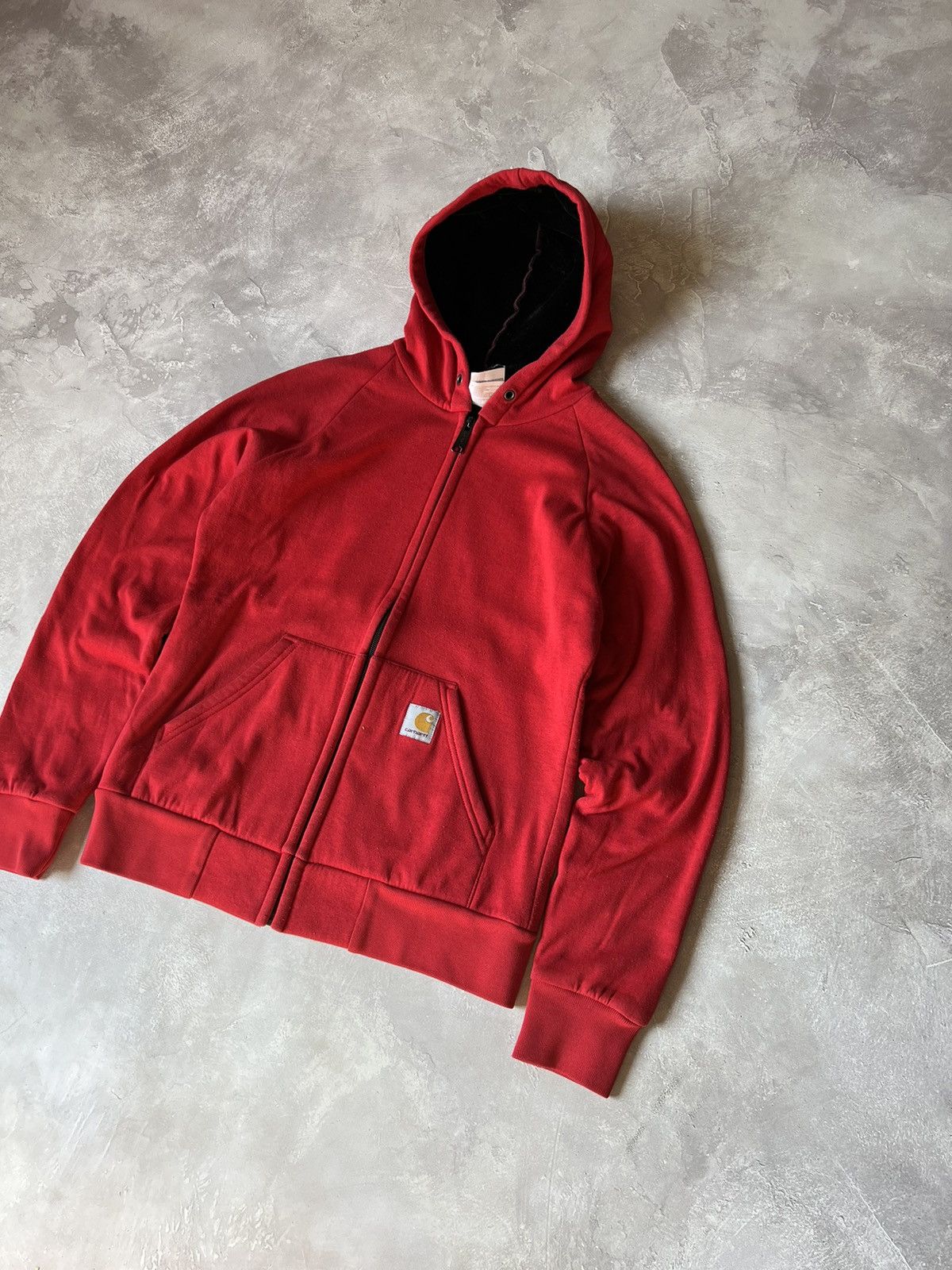 Carhartt Vintage Carhartt Fleece Zip Hoodie Size M / US 6-8 / IT 42-44 - 2 Thumbnail