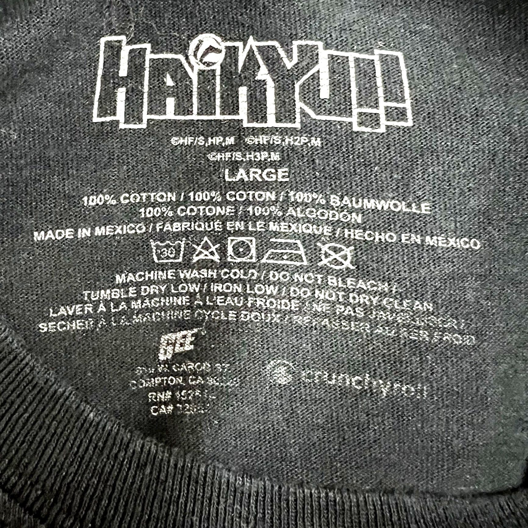 Hot Topic Hot Topic Haikyuu Karasuno Volleyball Team Graphic T-Shirt Men Size L Black Anime Size US L / EU 52-54 / 3 - 4 Thumbnail