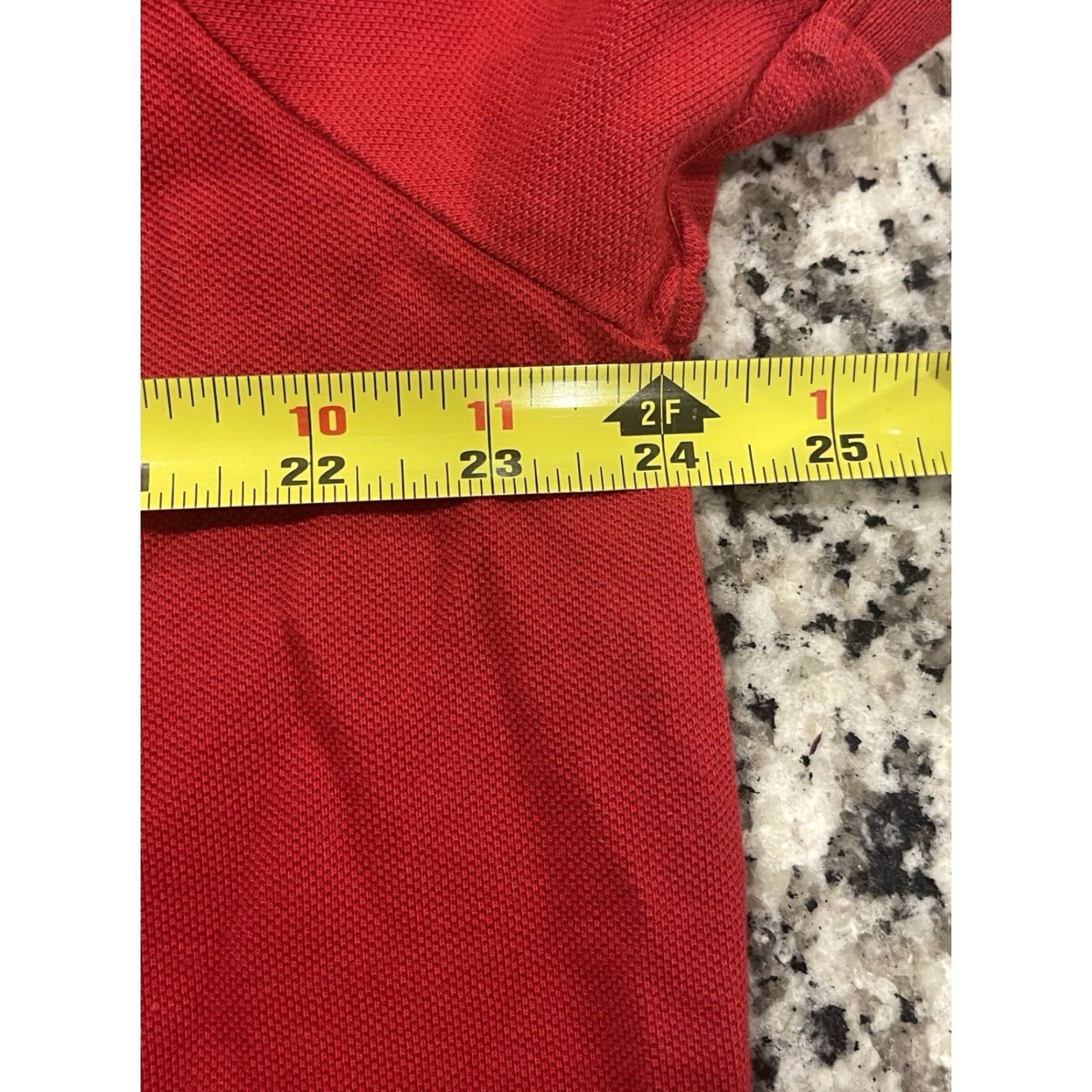 Ralph Lauren Polo Ralph Lauren Big Pony Shirt Red 2XL Slim Fit Short Sleeve Horse Mens Size US XXL / EU 58 / 5 - 3 Thumbnail