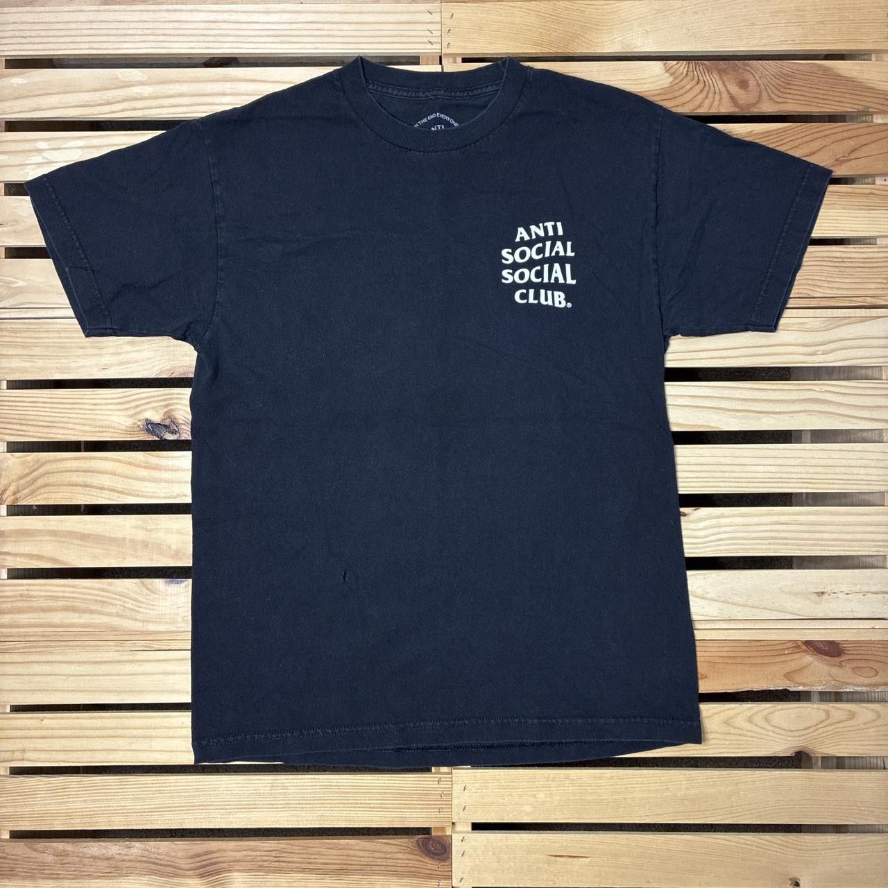 Anti Social Social Club ASSC Anti Social Social Club Black Tee Size Medium Size US M / EU 48-50 / 2 - 2 Thumbnail