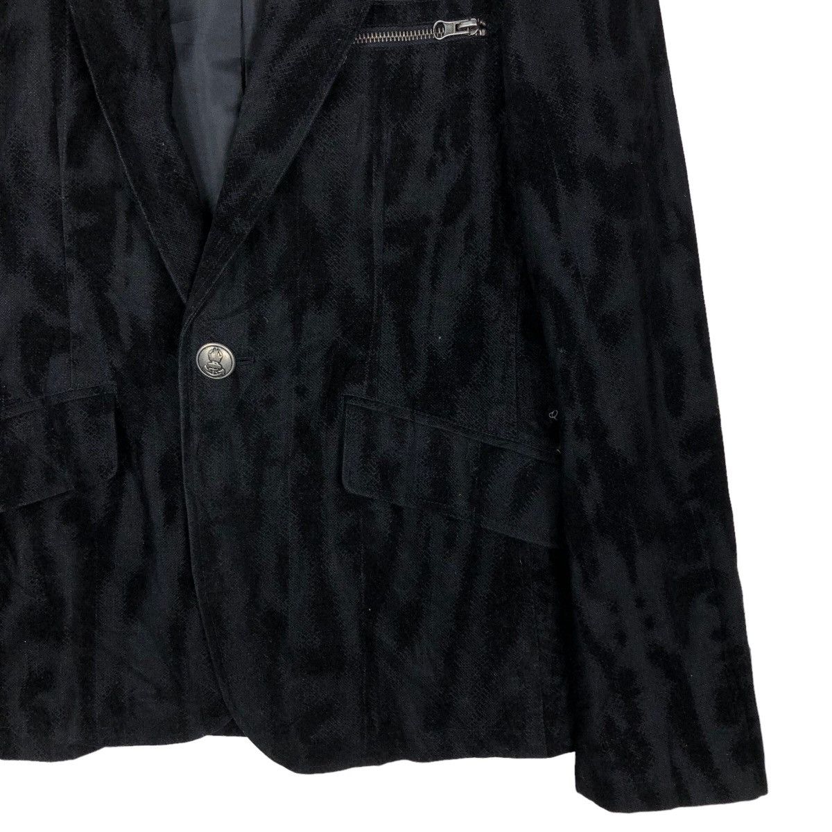 If Six Was Nine Biker Bondage Punk Design Jacket In The Attic Double Pocket Size US M / EU 48-50 / 2 - 5 Thumbnail