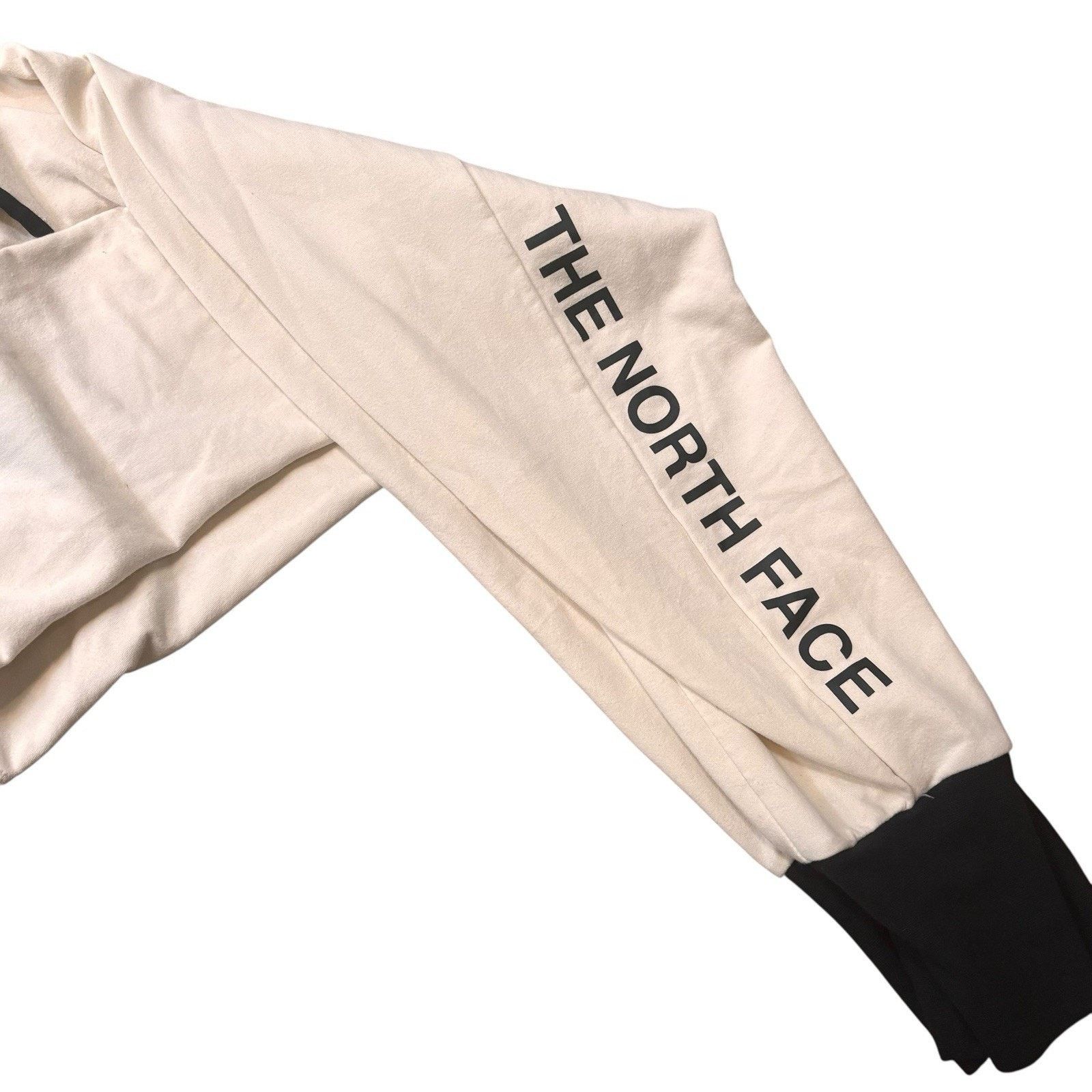 The North Face North Face Cream & Black Joggers Logo Spell Out Womens Small Size 26" / US 2 / IT 38 - 2 Thumbnail