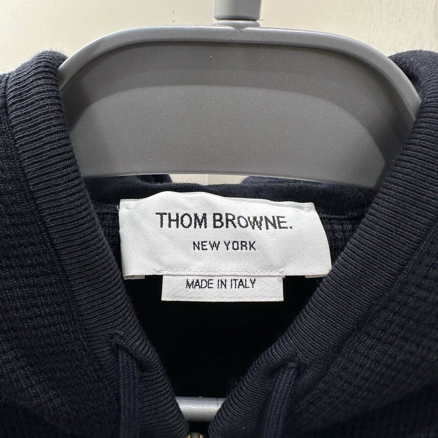 Thom Browne TB Apr495 Waffle 4-Stripe Zip Jkt Cotton 2 Size US M / EU 48-50 / 2 - 3 Thumbnail