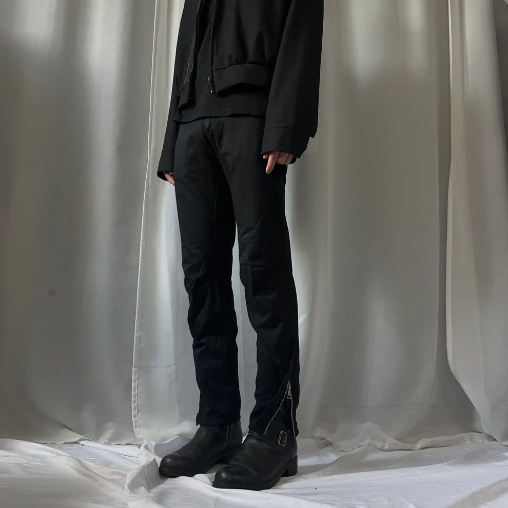 Dries Van Noten Dries Van Noten Moto Zip Pants - AW14 Size US 28 / EU 44 - 2 Thumbnail