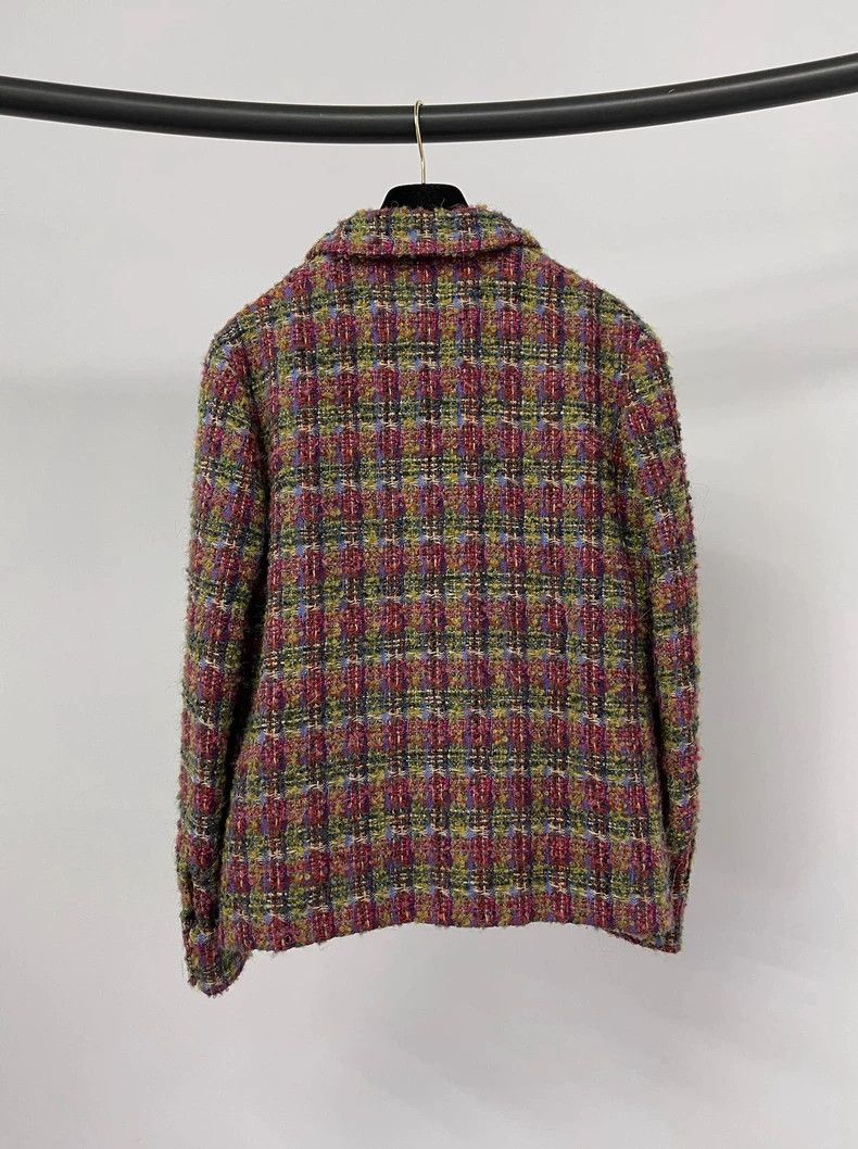 Chanel Chanel 22K autumn and winter tweed shirt jacket Size XS / US 0-2 / IT 36-38 - 2 Thumbnail