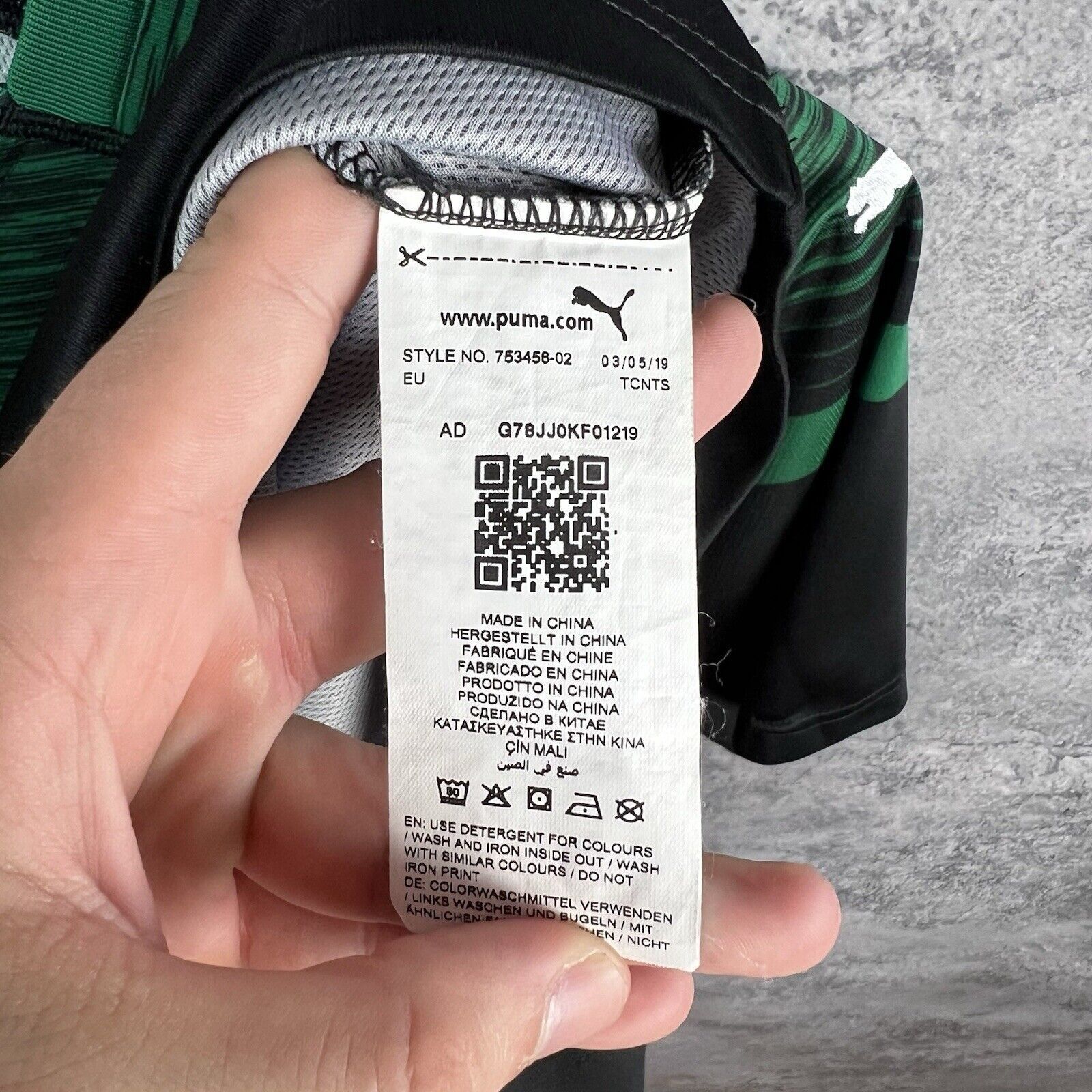 Puma Puma Borussia Monchengladbach Jersey Men's Size S Size US S / EU 44-46 / 1 - 8 Thumbnail