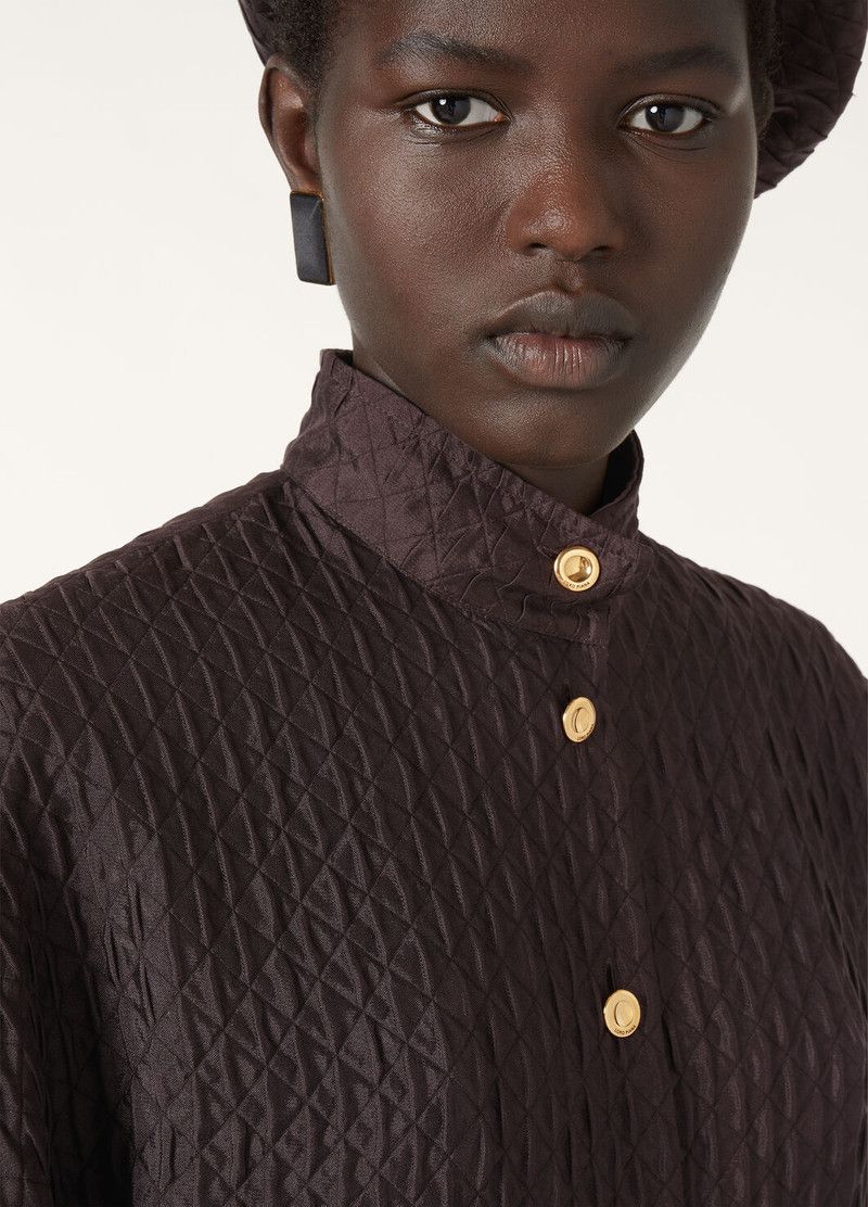 Loro Piana o1srvl11e0526 FAP1822 Benedetta Jacket in Dark Brown Size XS / US 0-2 / IT 36-38 - 3 Thumbnail