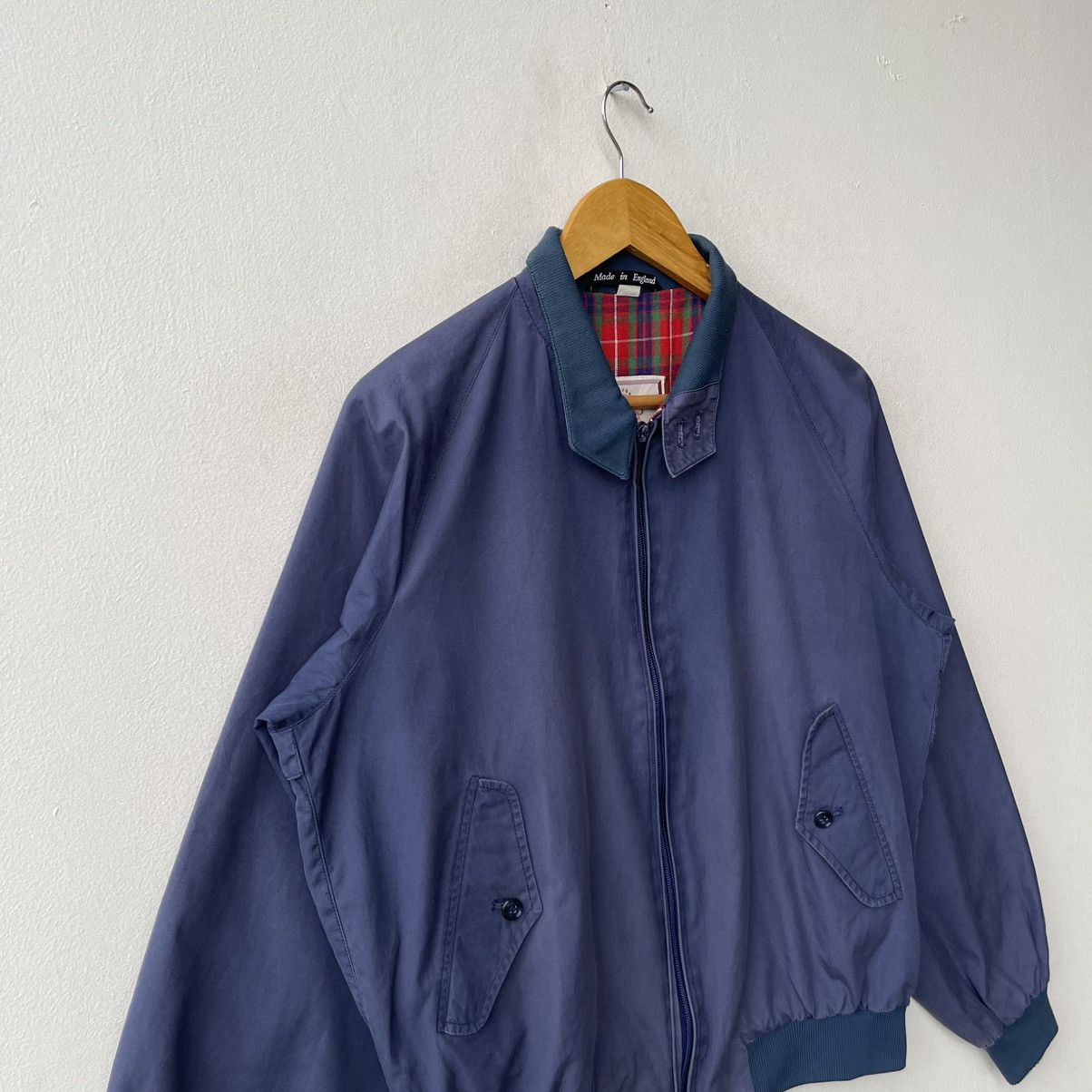 Baracuta Vintage Baracuta G9 Classic Jacket Navy Blue - Fraser Tartan Size US M / EU 48-50 / 2 - 5 Thumbnail