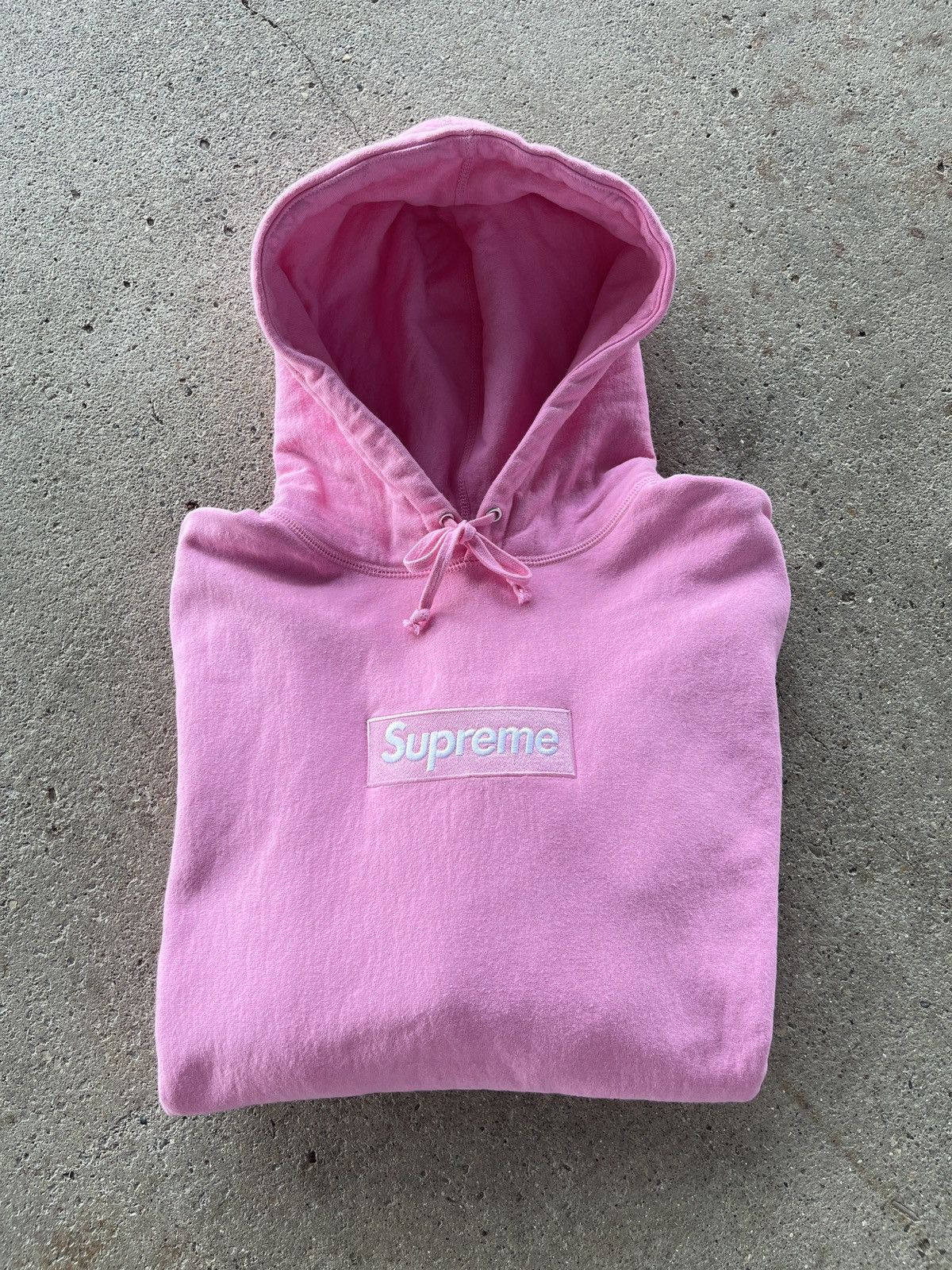Supreme Supreme Pink Box Logo Hooded Sweatshirt Bogo Size US M / EU 48-50 / 2 - 6 Thumbnail