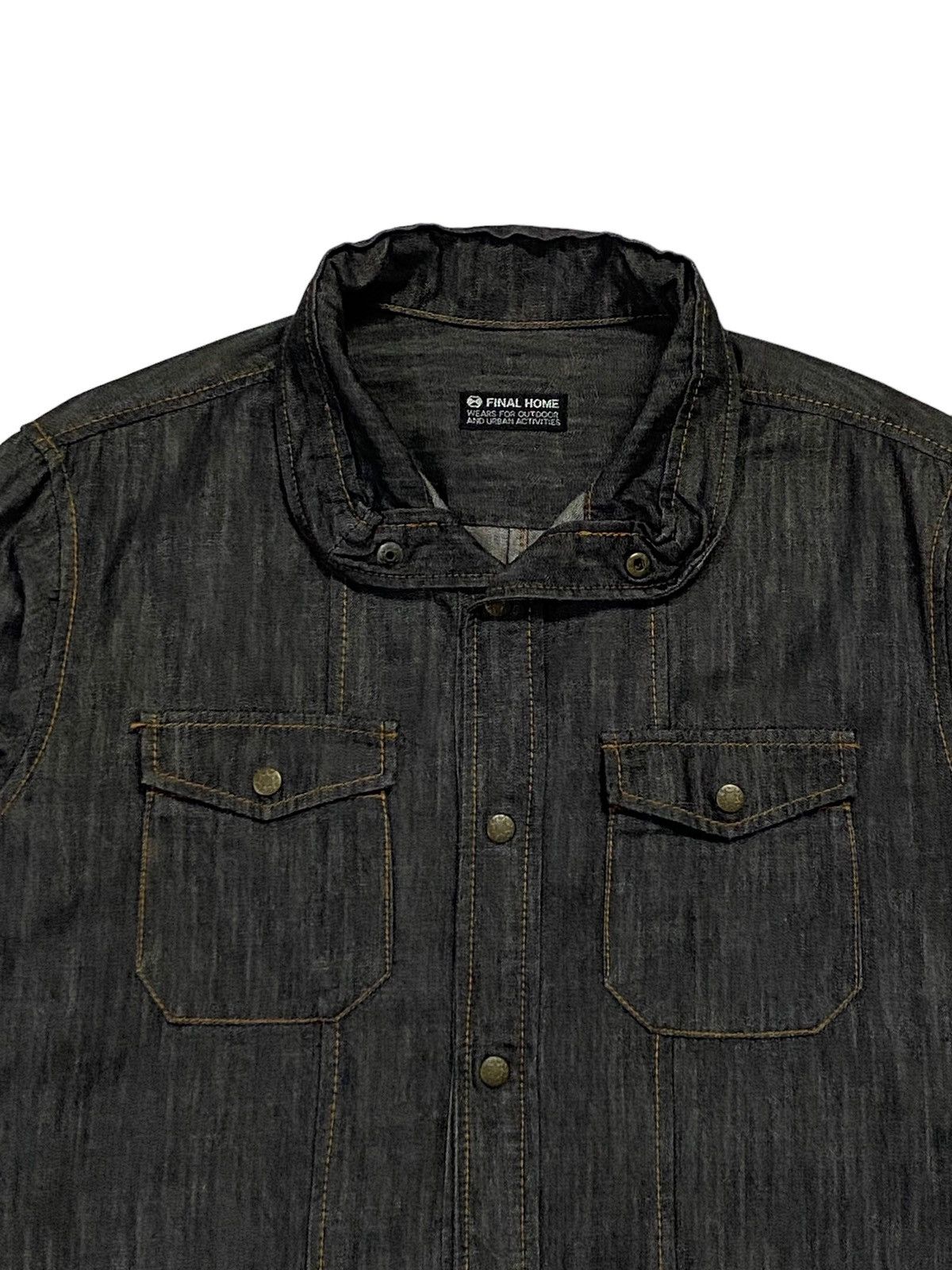 Final Home Final Home Denim Snap Button Ups Shirt Size US S / EU 44-46 / 1 - 15 Thumbnail