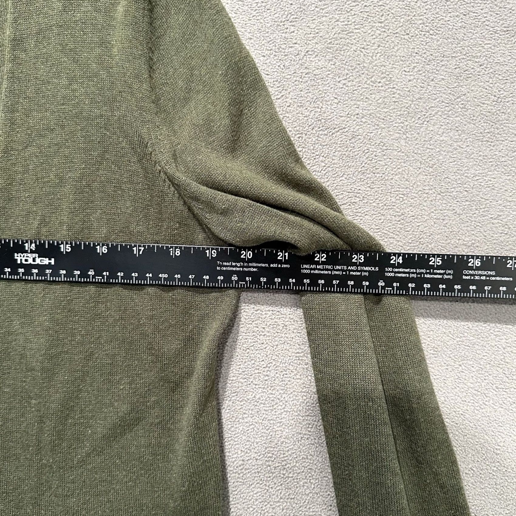 Croft & Barrow Croft Barrow Flyaway Cardigan Sweater Womens Small Olive Green Open Front Long Size S / US 4 / IT 40 - 5 Thumbnail