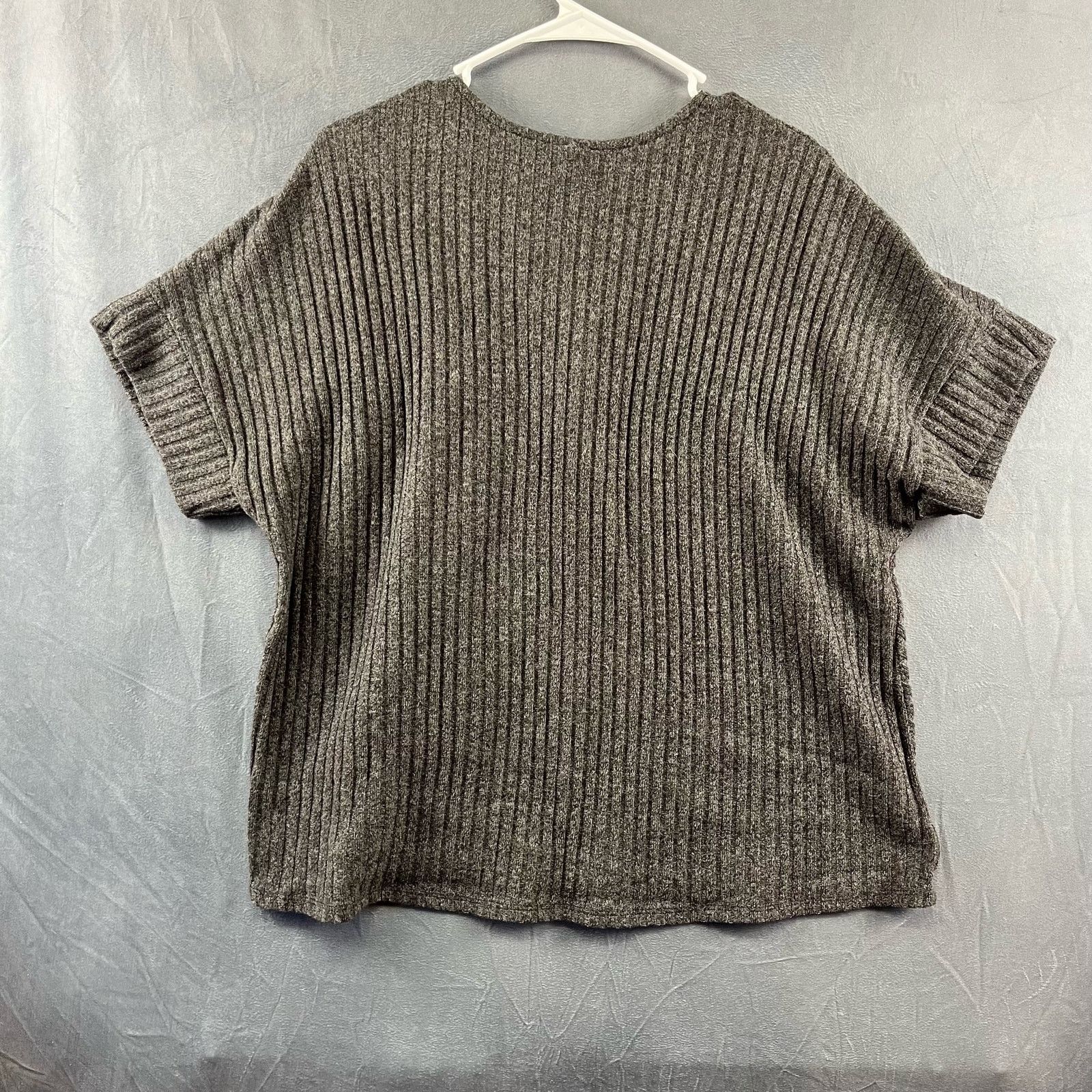 Other Per Seption Women Plus Size 2X Quarter Zip Ribbed Blouse Size XXL / US 16-18 / IT 52-54 - 2 Thumbnail