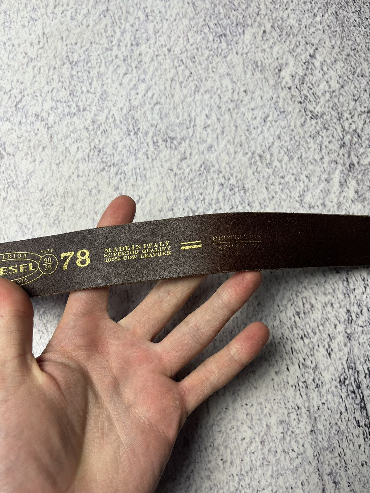 Diesel Vintage Diesel Belts Leather Japanese Brand Y2K streetwear Size ONE SIZE - 7 Thumbnail