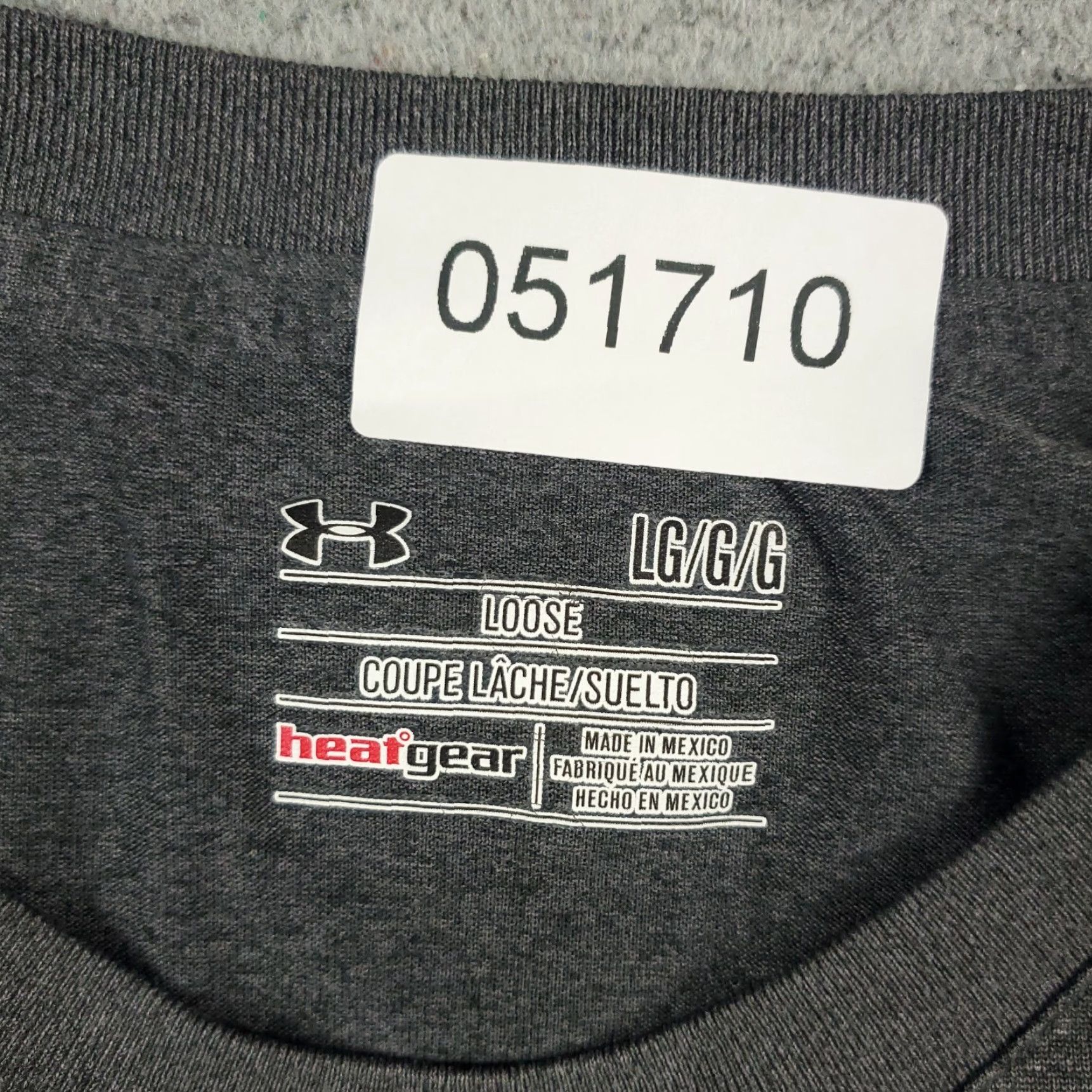 Under Armour Under Armour T Shirt Mens Size Large Gray Active Training Short Sleeve Size US L / EU 52-54 / 3 - 6 Thumbnail