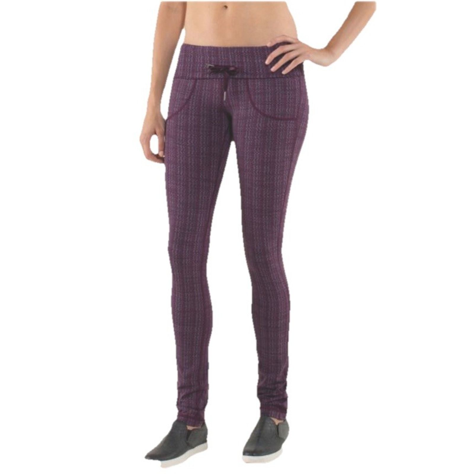 Lululemon LULULEMON Skinny Will Pant Ziggy Wee October Inkwell Sz L Size 32" / US 10 / IT 46 - 1 Thumbnail