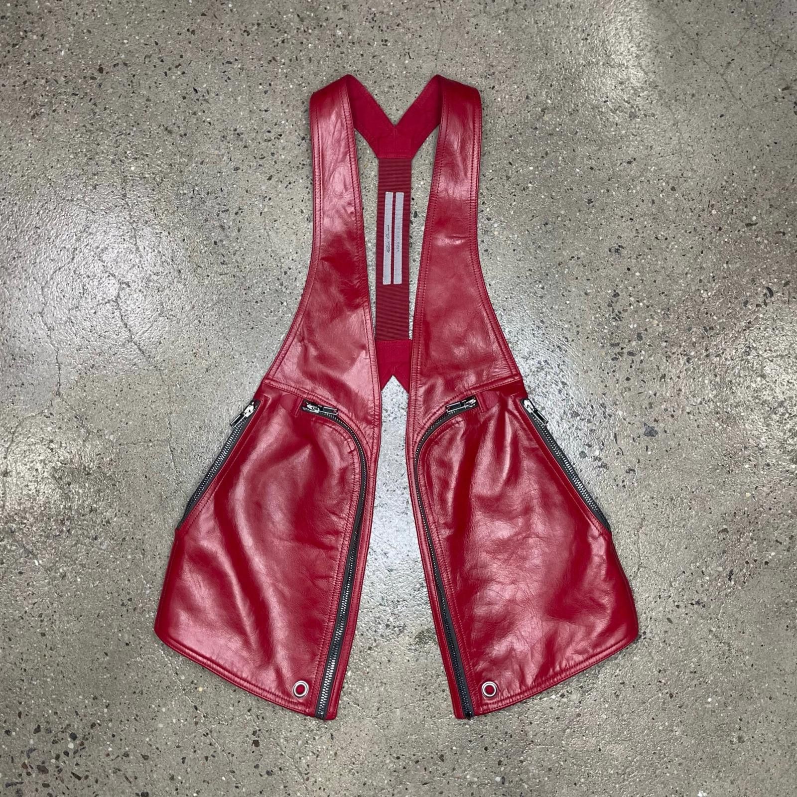 Rick Owens Rick Owens Bauhaus Vest Size US XL / EU 56 / 4 - 1 Thumbnail