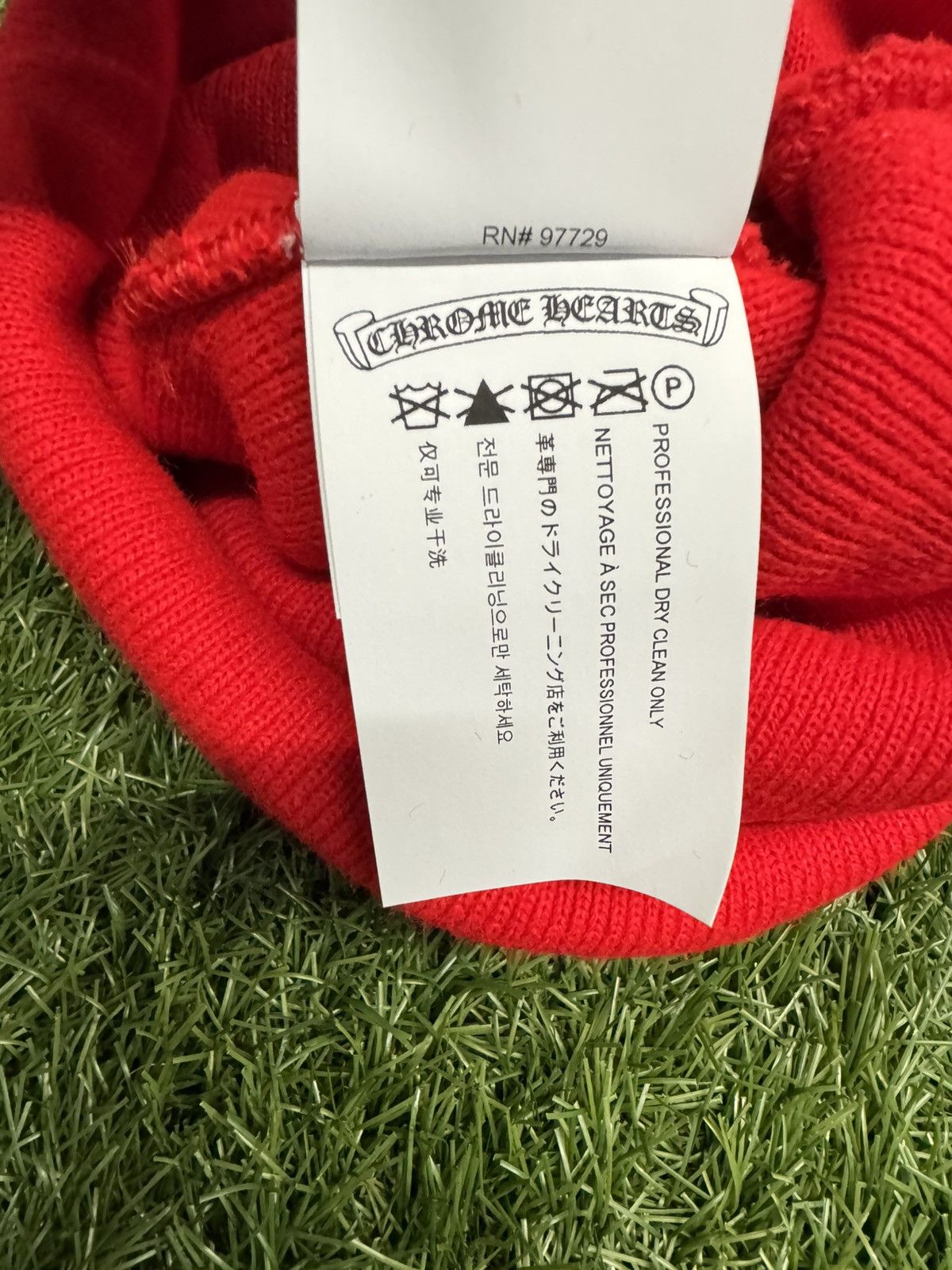 Chrome Hearts Chrome Hearts Logo Beanie Size ONE SIZE - 3 Thumbnail