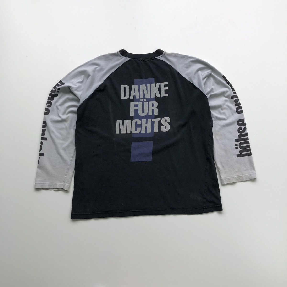 Band Tees × Vintage Bohse Onkelz 1995 Danke Fur Nichts 90’s Vintage Long Sleeve Size US L / EU 52-54 / 3 - 3 Thumbnail