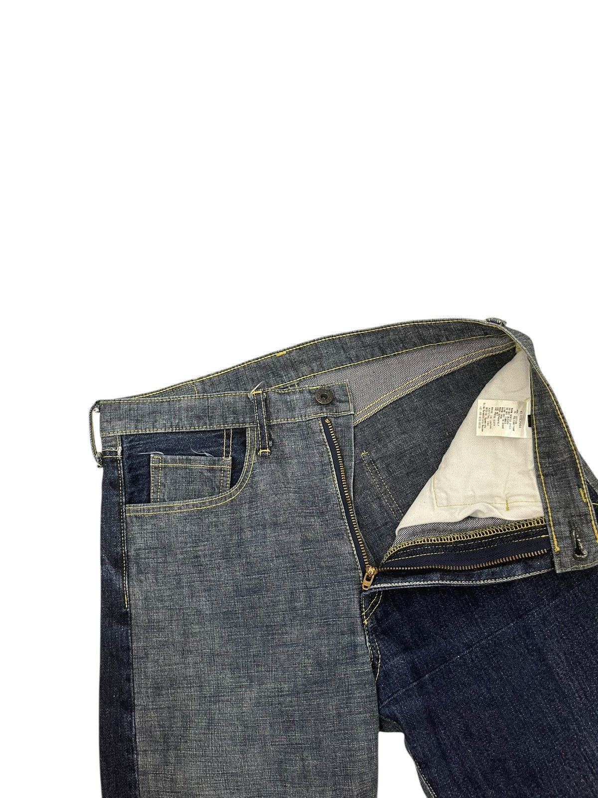 Kapital Slim Jeans Kapital Moitaina Two Tones 1🟦2 j Size US 32 / EU 48 - 16 Thumbnail