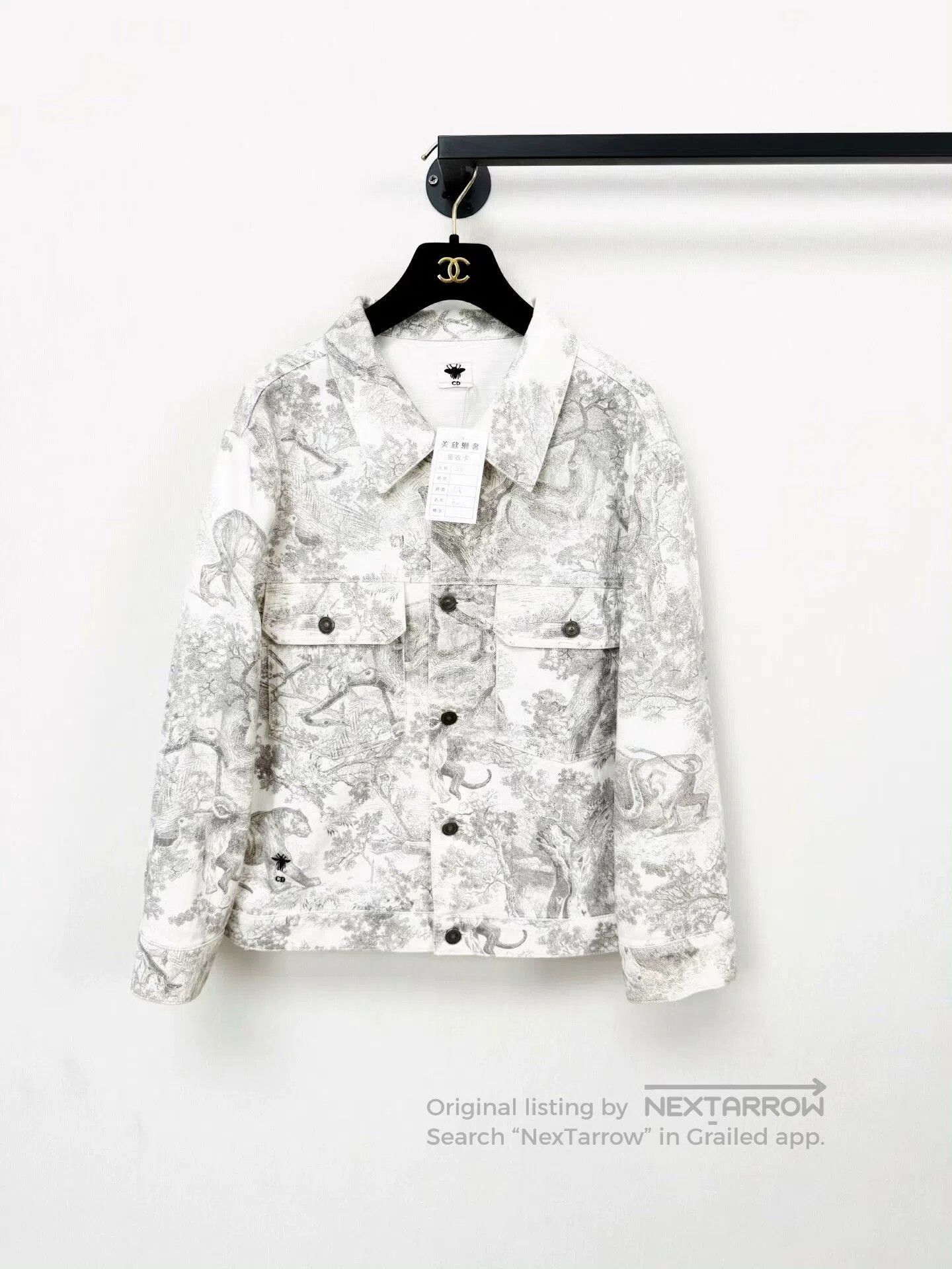 Dior Dior Zoo Series Denim Jacket. Size US L / EU 52-54 / 3 - 1 Thumbnail