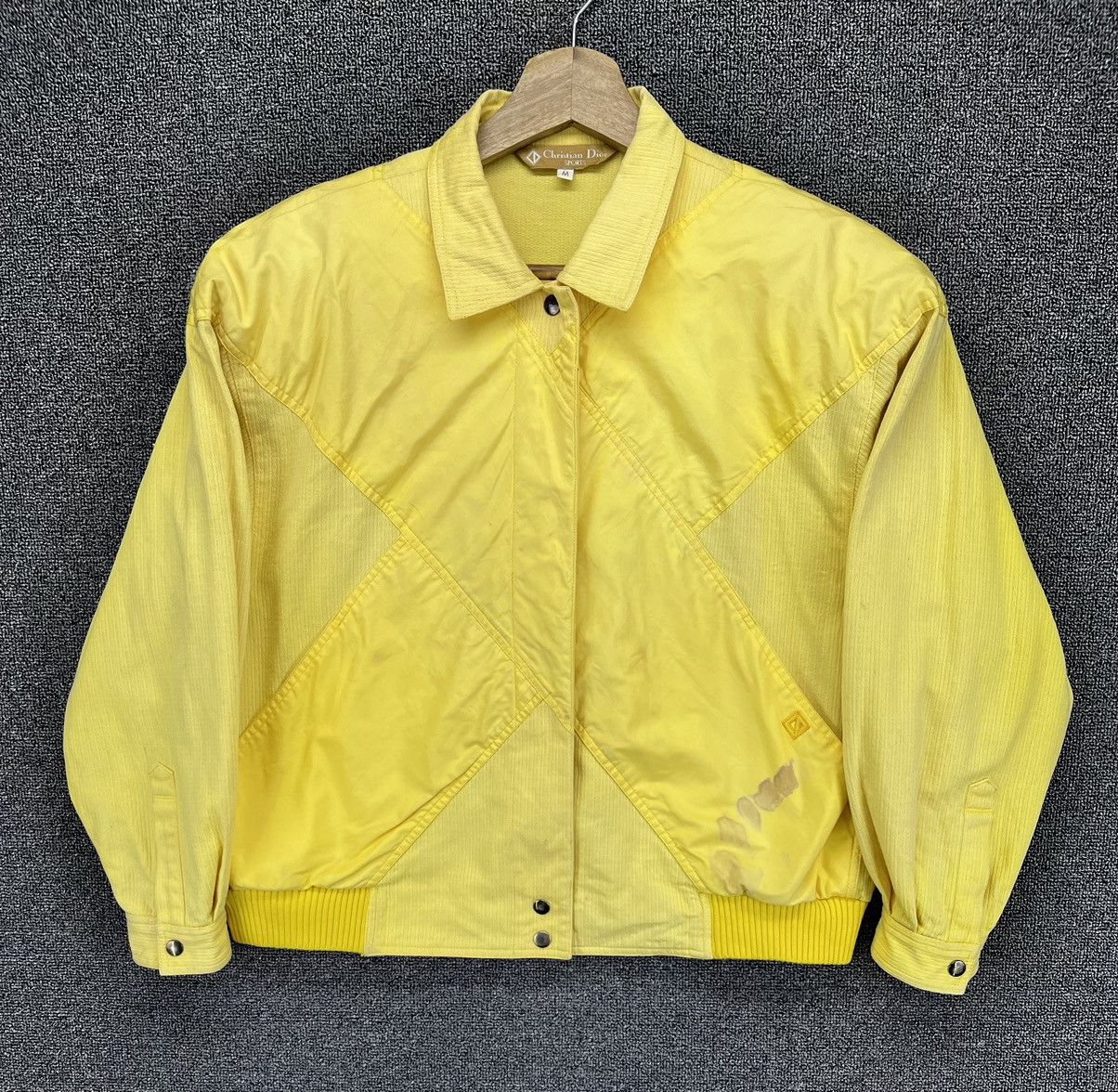 Christian Dior Monsieur Vintage 90s Christian Dior Monsieur Sport Yellow Jacket Size M / US 6-8 / IT 42-44 - 2 Thumbnail