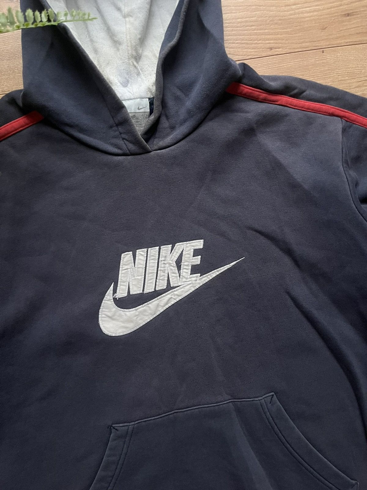 Nike 90’s NIKE BIG LOGO RETRO SPELLOUT SWOOSH Y2K RARE HOODIE Size US M / EU 48-50 / 2 - 2 Thumbnail