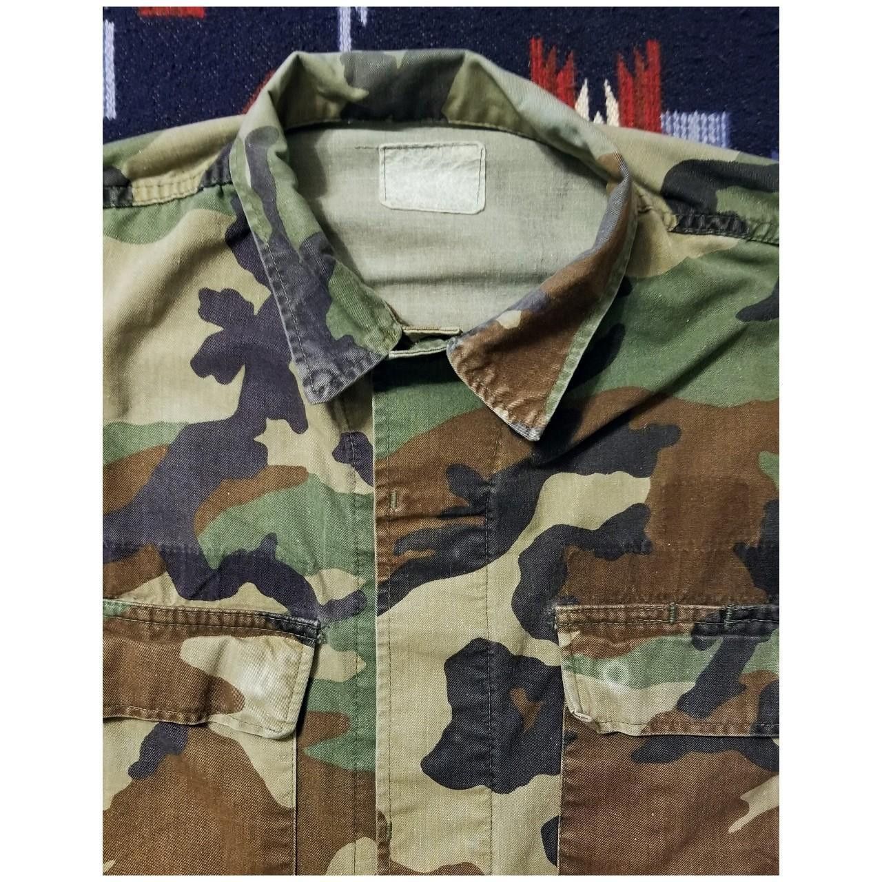Vintage VTG 80's WOODLAND CAMO MILITARY JACKET-SIZE MEDIUM Size US M / EU 48-50 / 2 - 5 Thumbnail